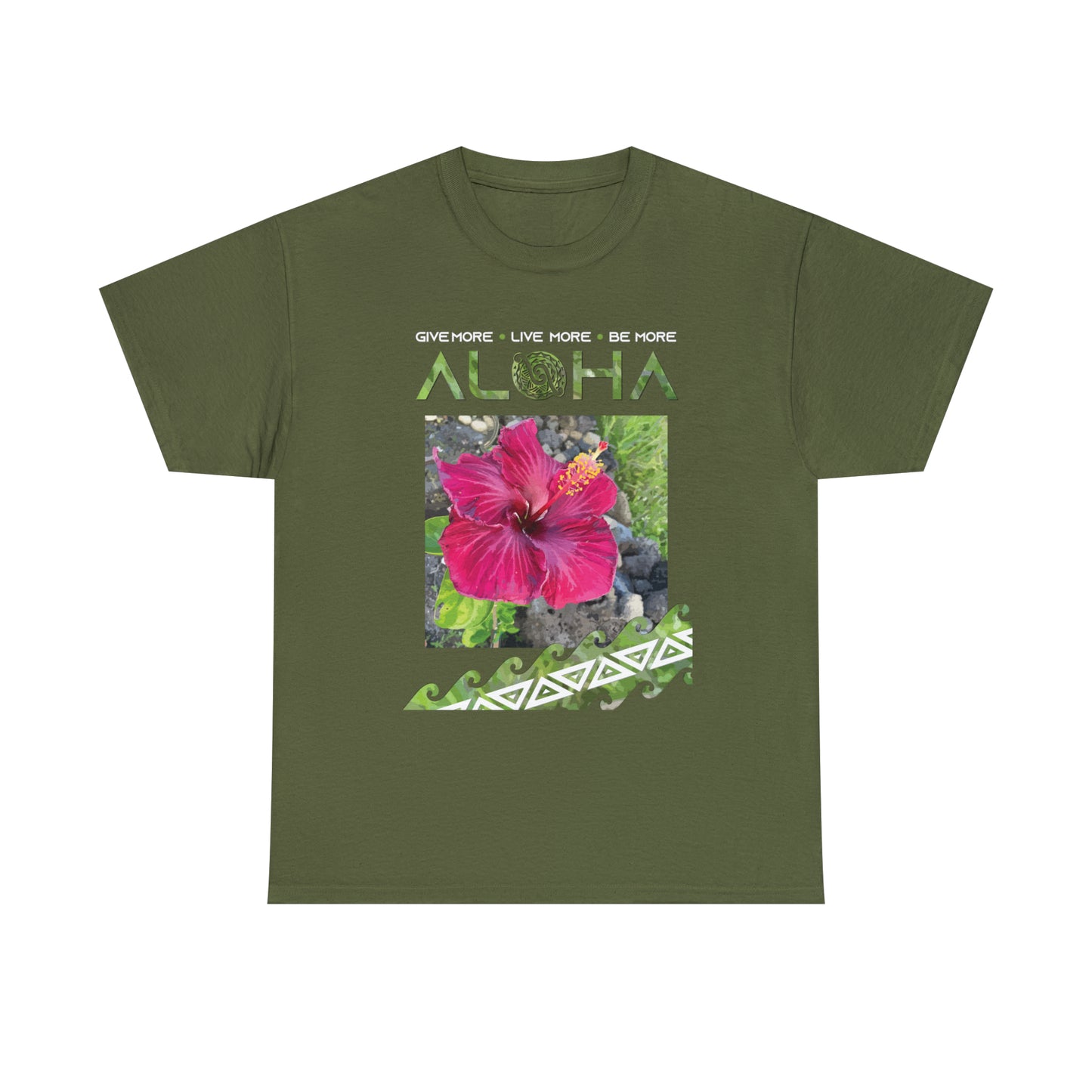 Be More Aloha Unisex Heavy Cotton Tee