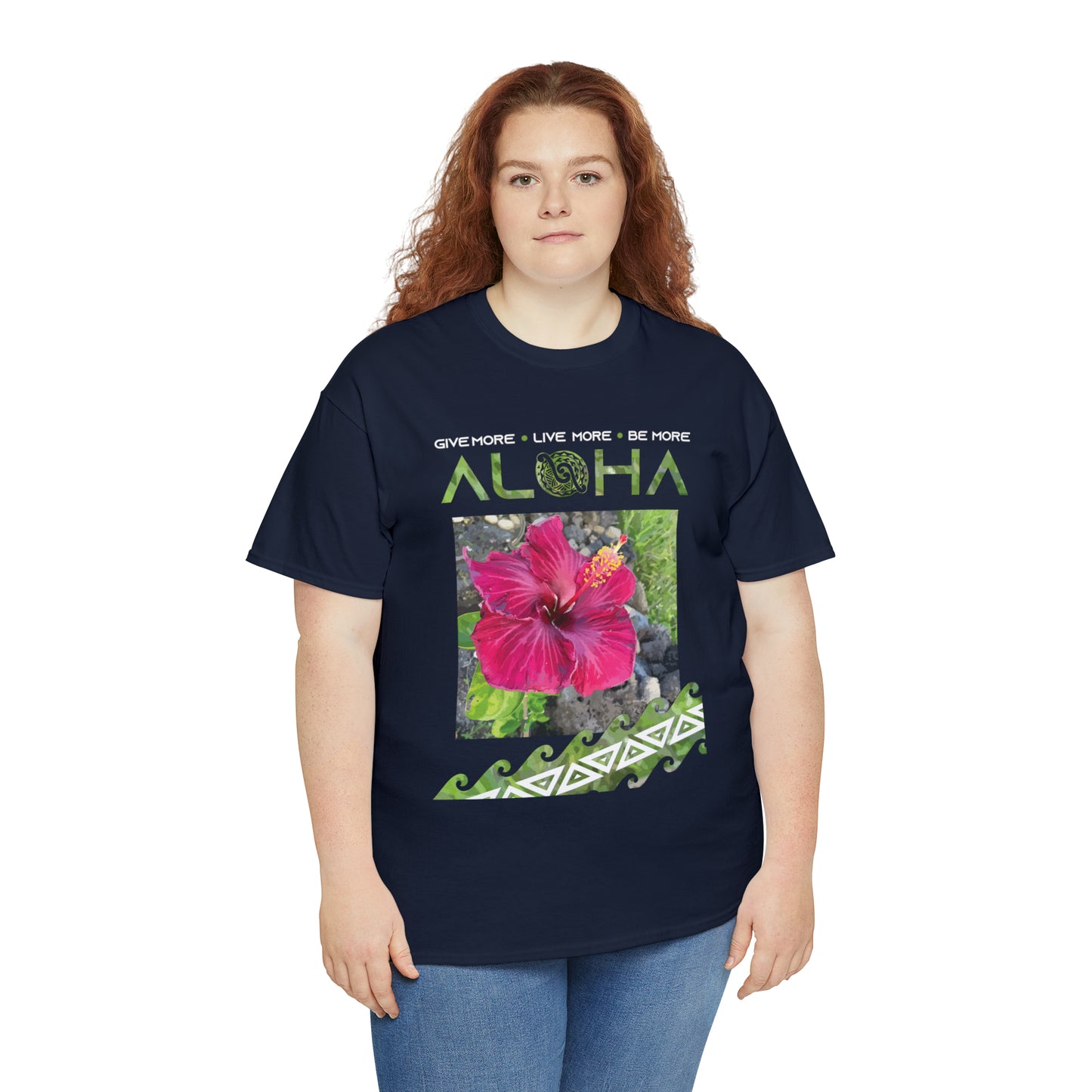 Be More Aloha Unisex Heavy Cotton Tee