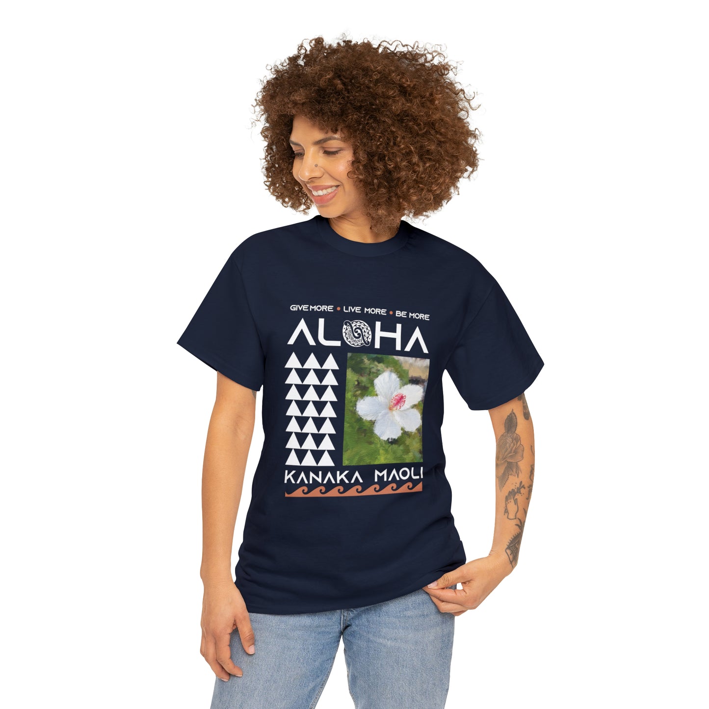 Kanaka Maoli Unisex Heavy Cotton Tee