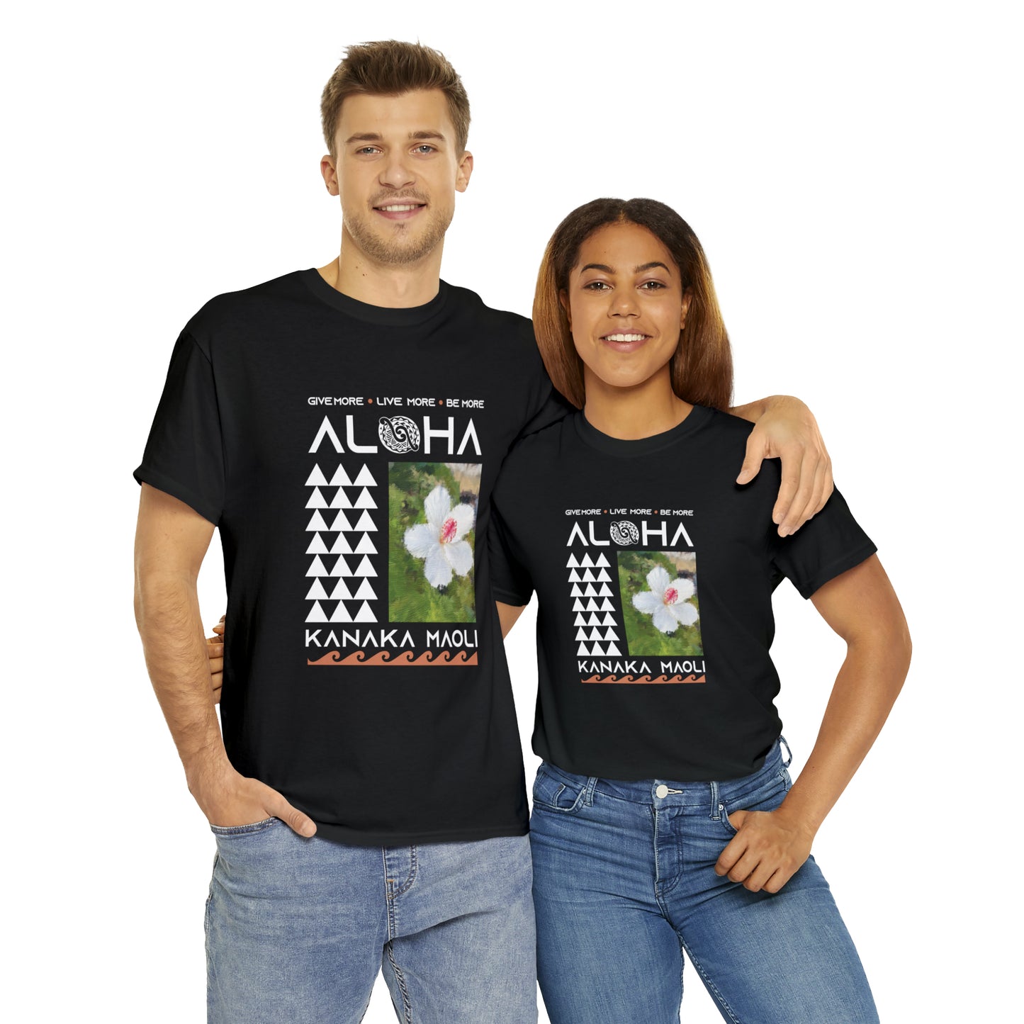 Kanaka Maoli Unisex Heavy Cotton Tee
