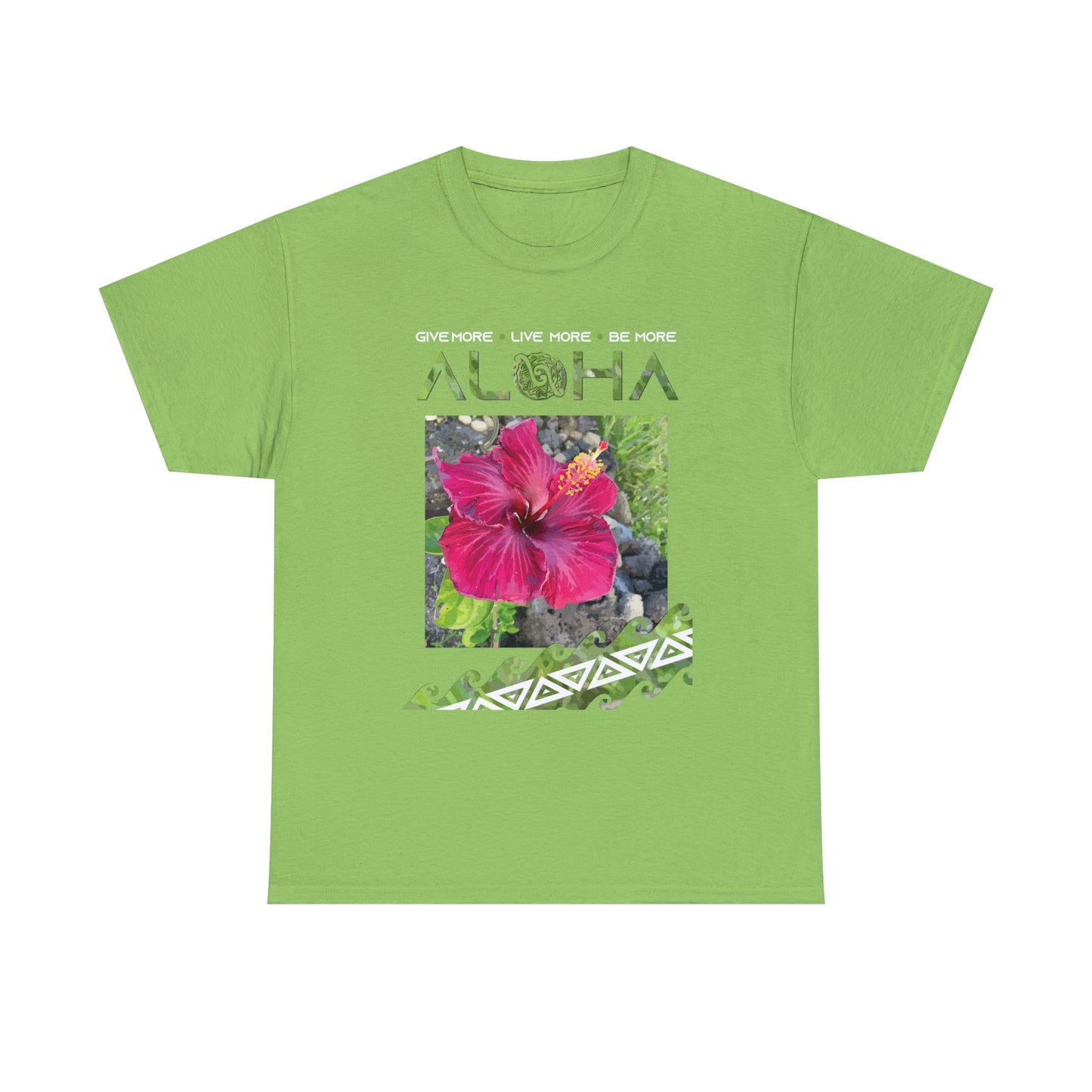 Be More Aloha Unisex Heavy Cotton Tee