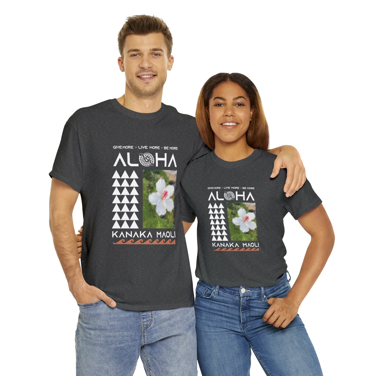 Kanaka Maoli Unisex Heavy Cotton Tee