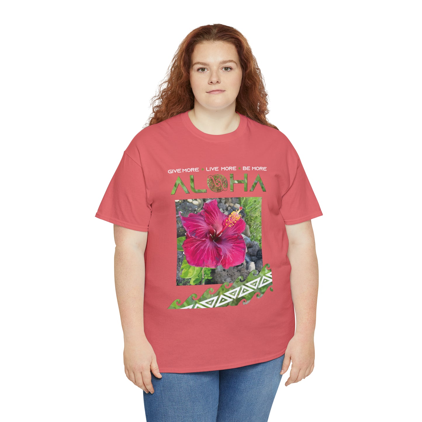 Be More Aloha Unisex Heavy Cotton Tee