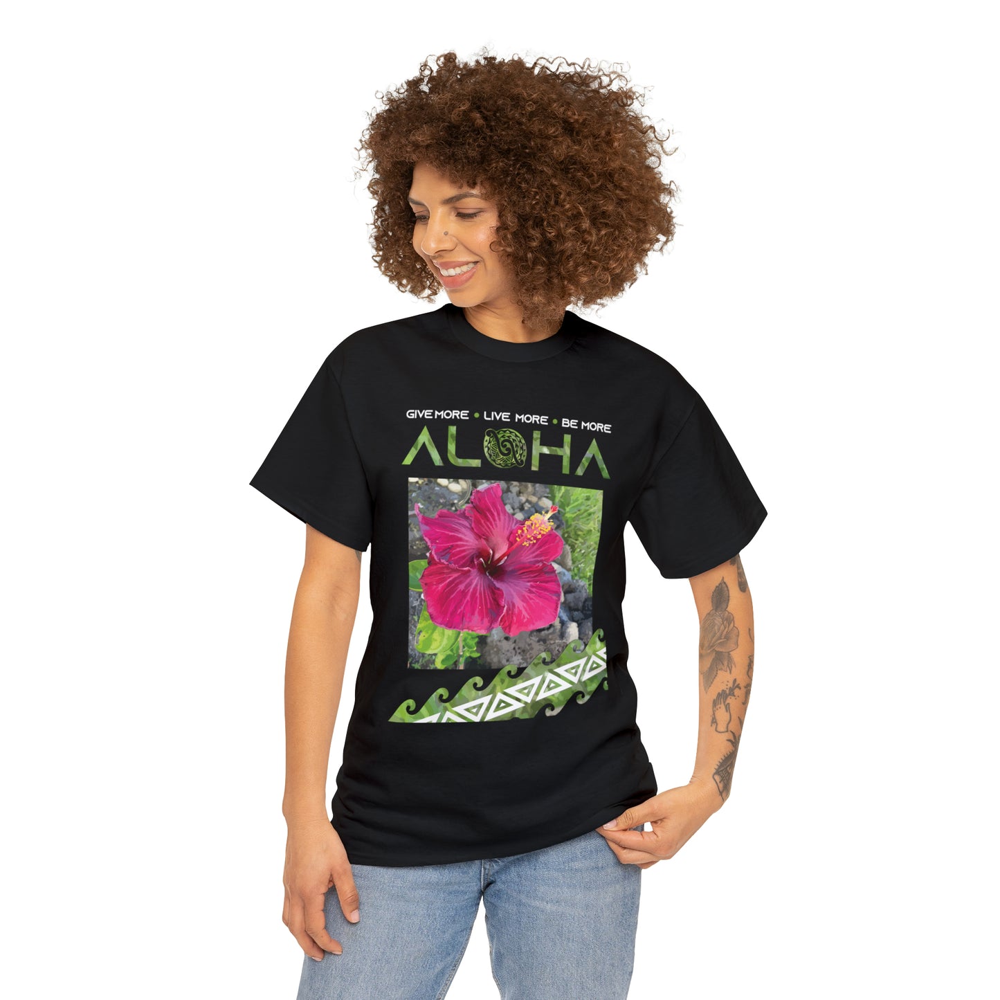 Be More Aloha Unisex Heavy Cotton Tee