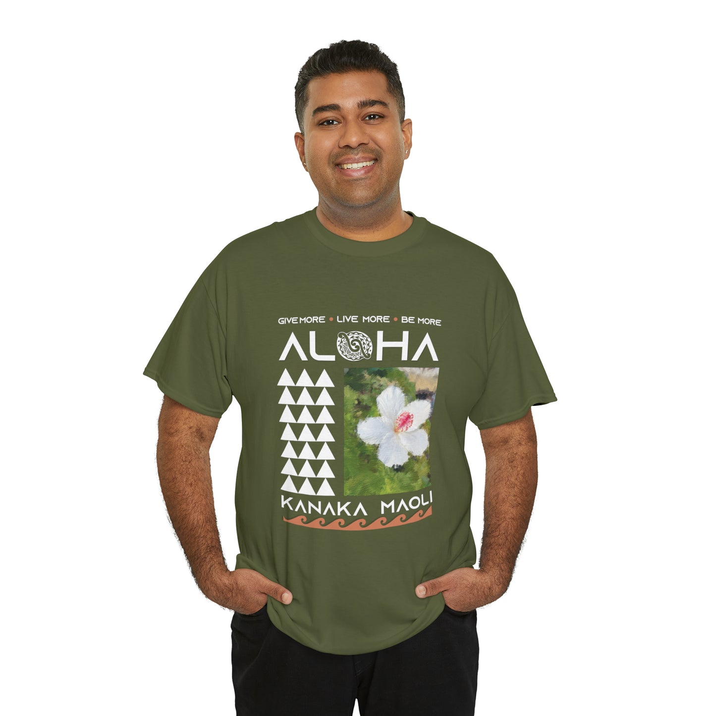 Kanaka Maoli Unisex Heavy Cotton Tee