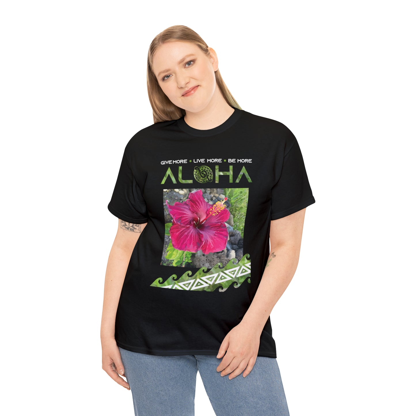 Be More Aloha Unisex Heavy Cotton Tee