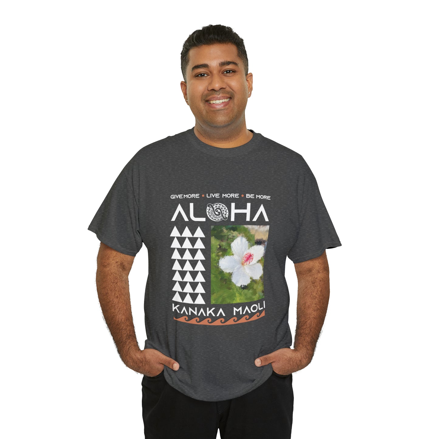 Kanaka Maoli Unisex Heavy Cotton Tee
