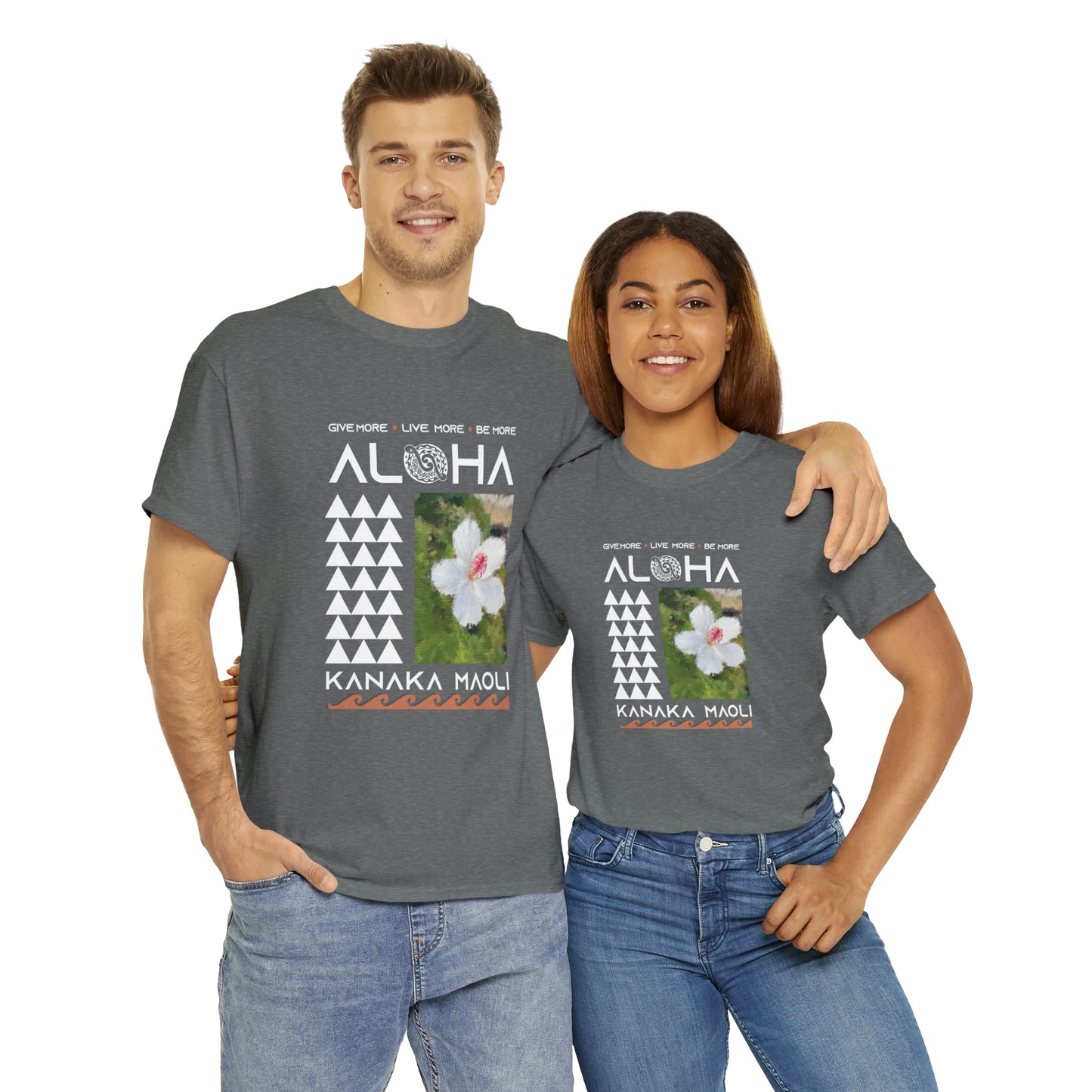 Kanaka Maoli Unisex Heavy Cotton Tee