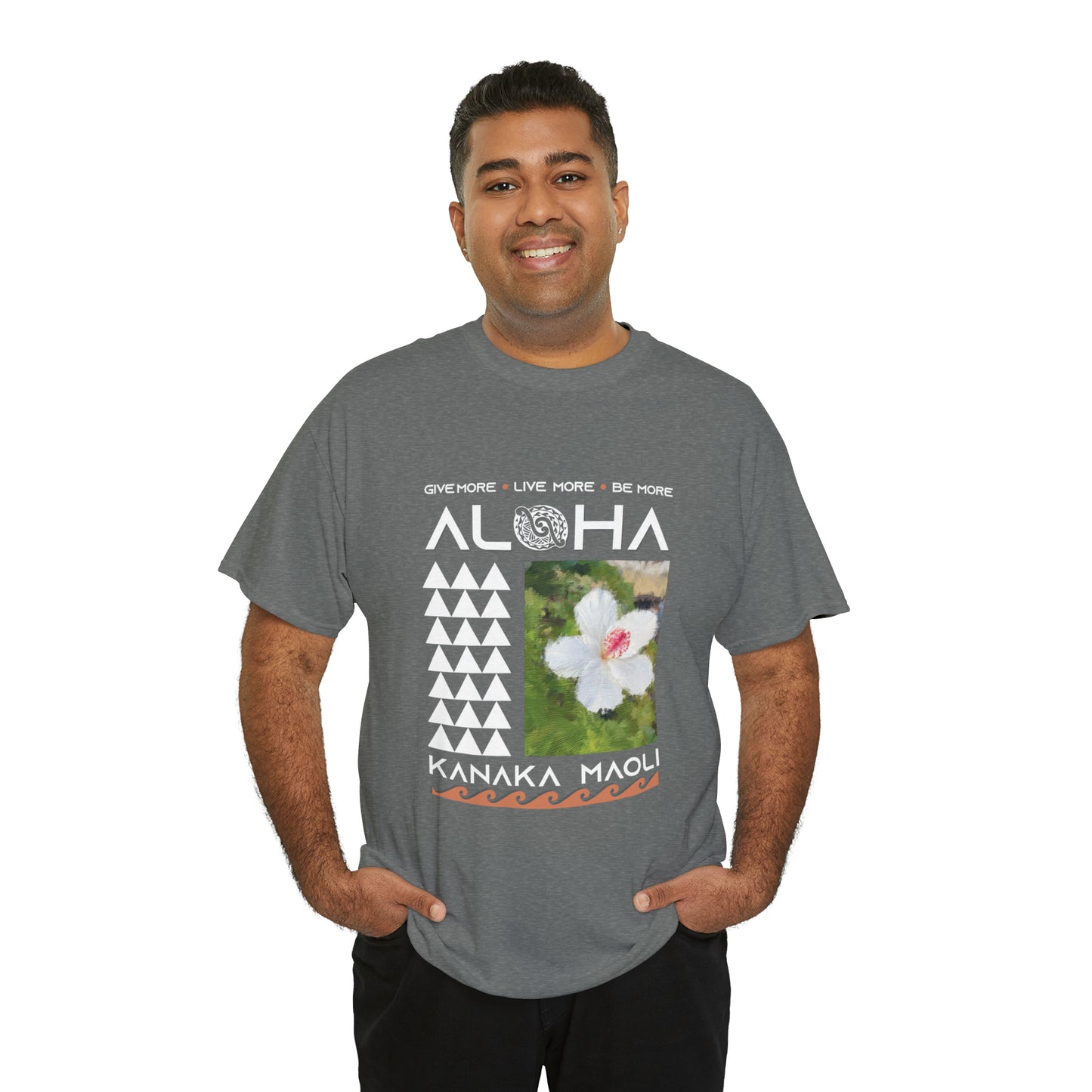 Kanaka Maoli Unisex Heavy Cotton Tee