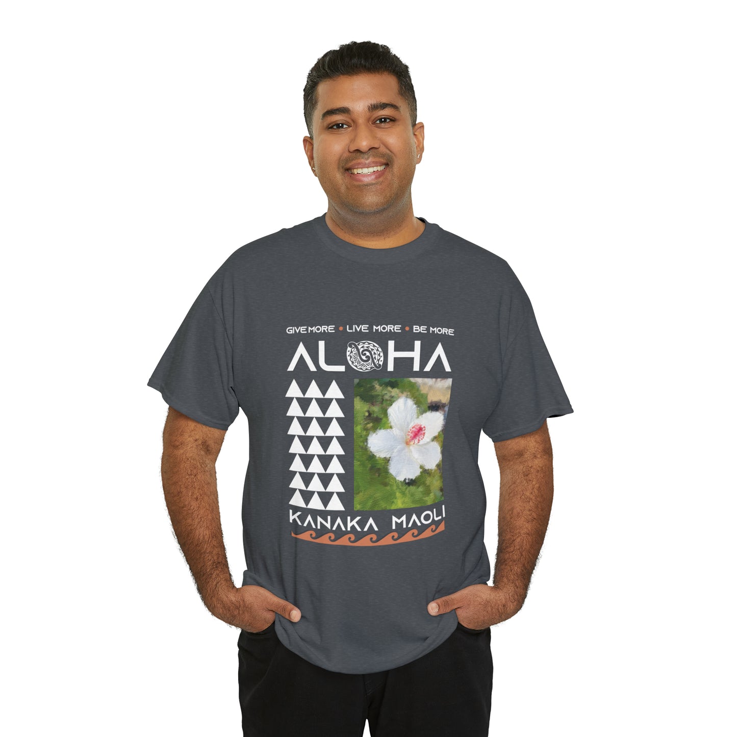 Kanaka Maoli Unisex Heavy Cotton Tee