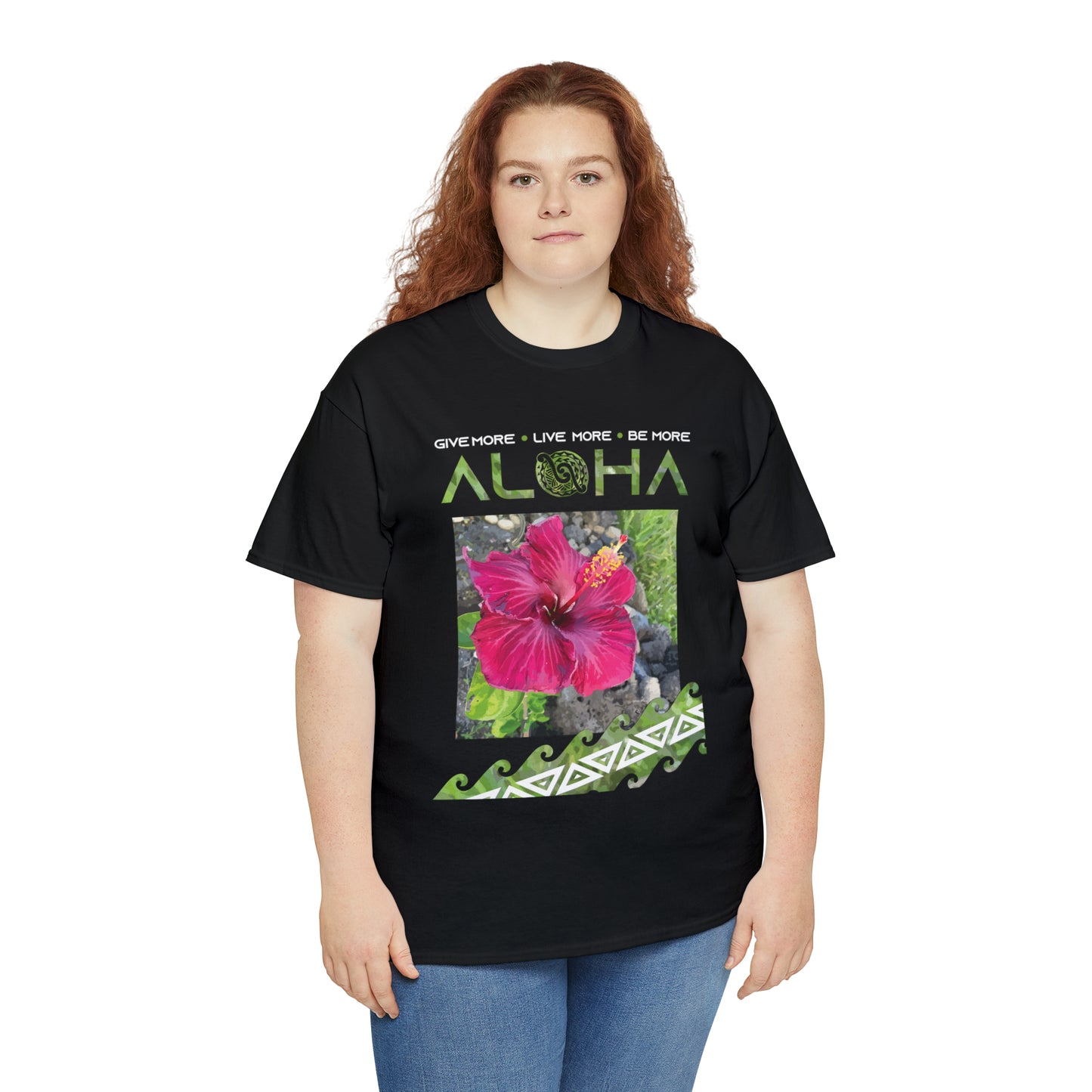 Be More Aloha Unisex Heavy Cotton Tee