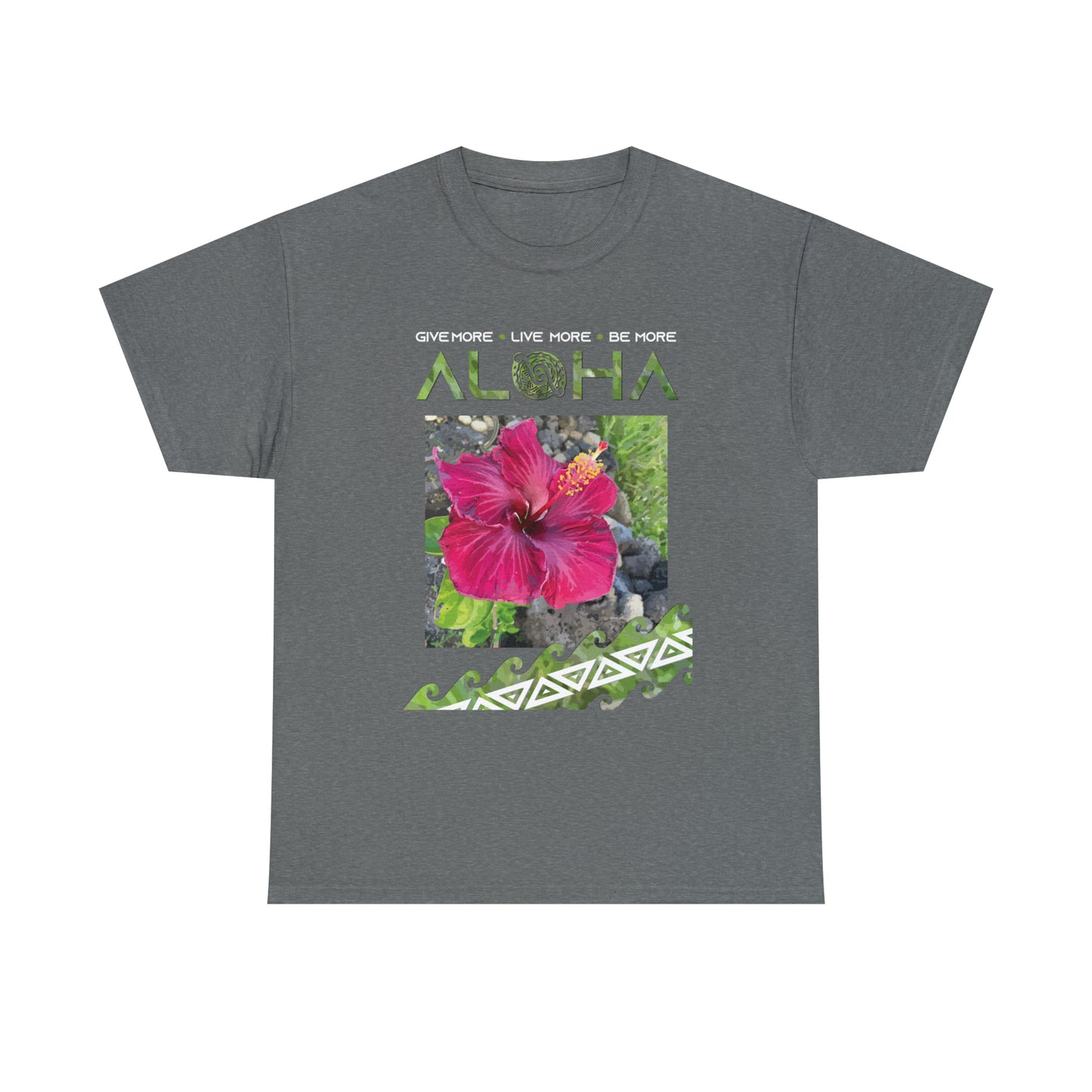 Be More Aloha Unisex Heavy Cotton Tee