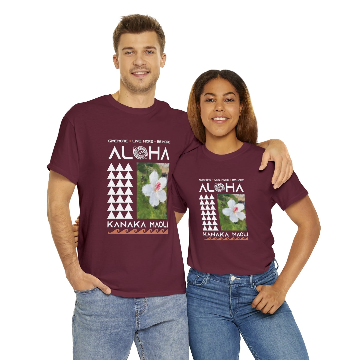 Kanaka Maoli Unisex Heavy Cotton Tee