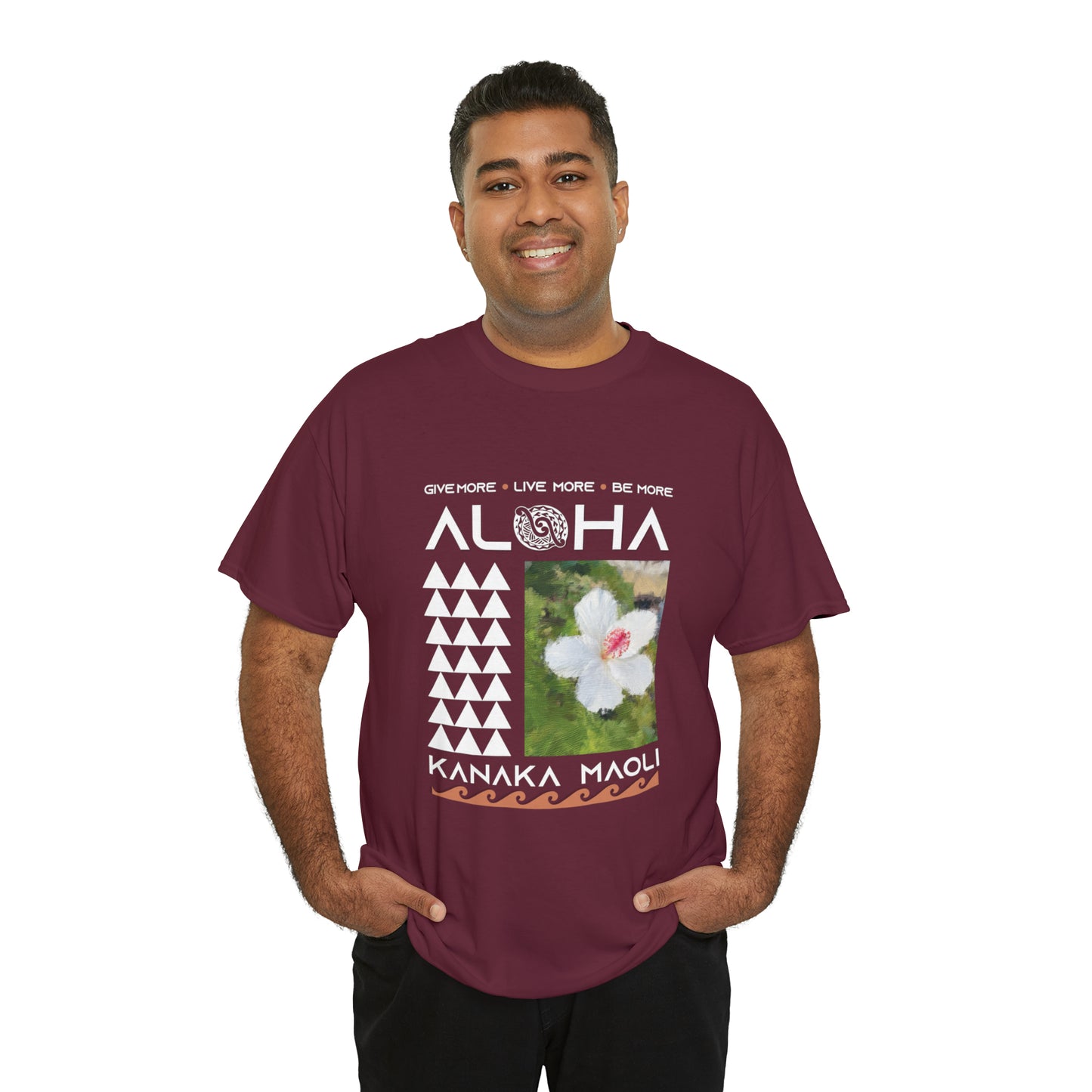 Kanaka Maoli Unisex Heavy Cotton Tee