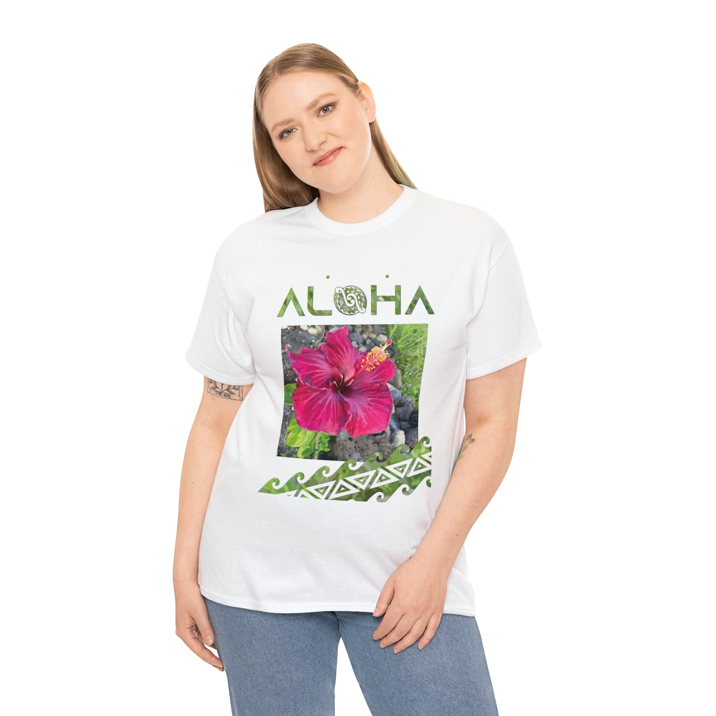 Be More Aloha Unisex Heavy Cotton Tee