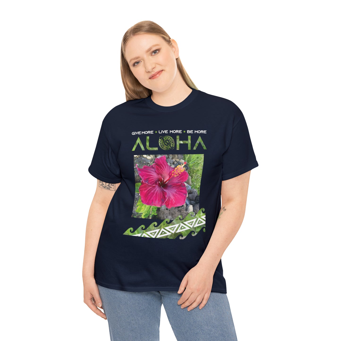 Be More Aloha Unisex Heavy Cotton Tee