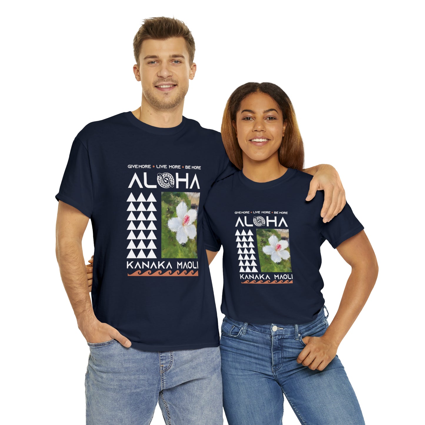 Kanaka Maoli Unisex Heavy Cotton Tee