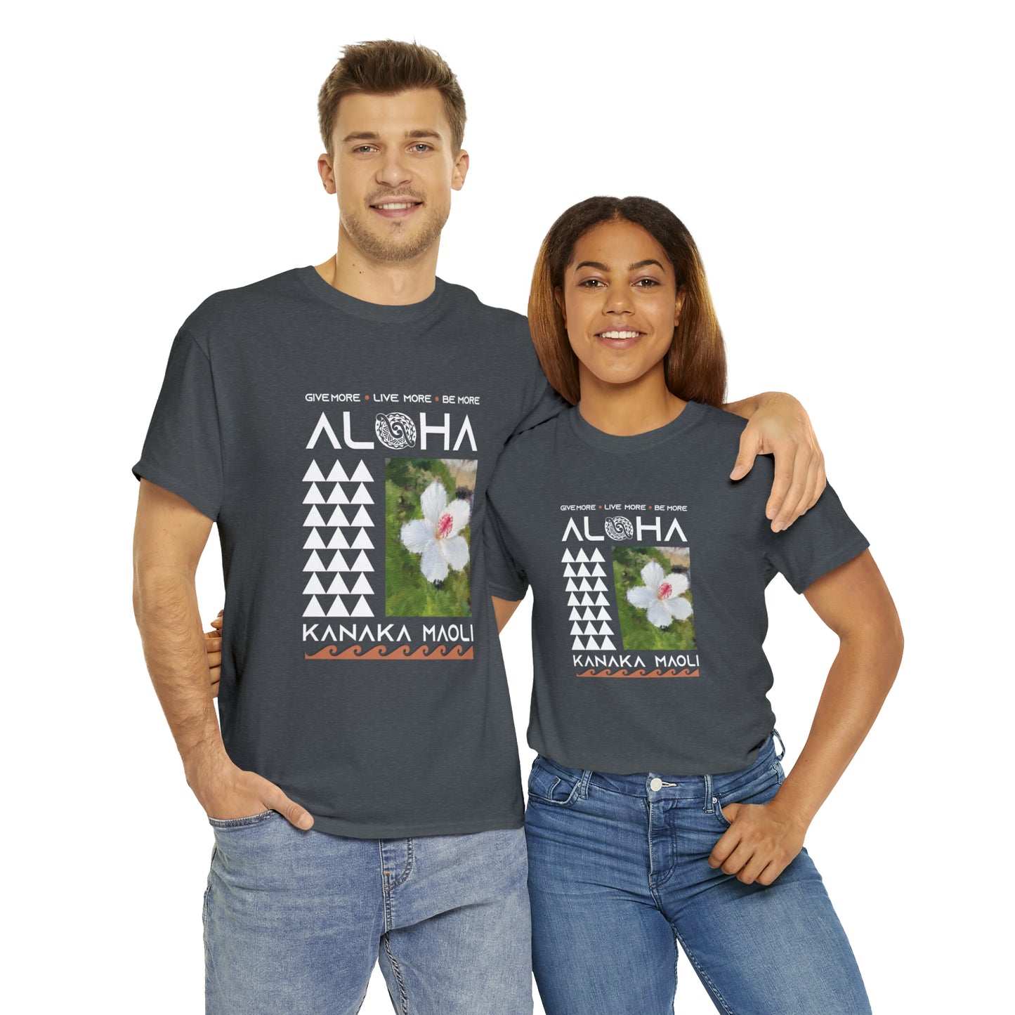 Kanaka Maoli Unisex Heavy Cotton Tee