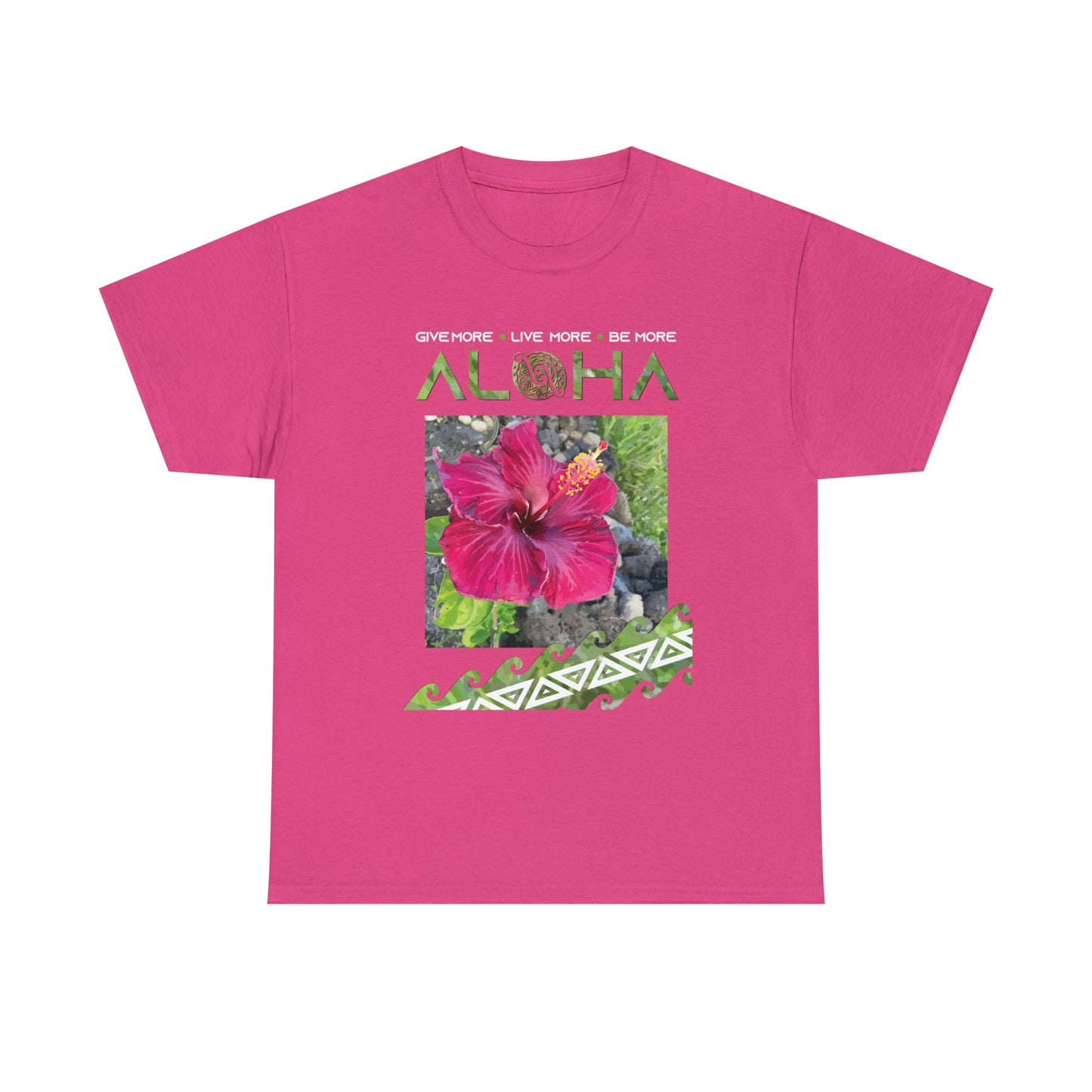 Be More Aloha Unisex Heavy Cotton Tee