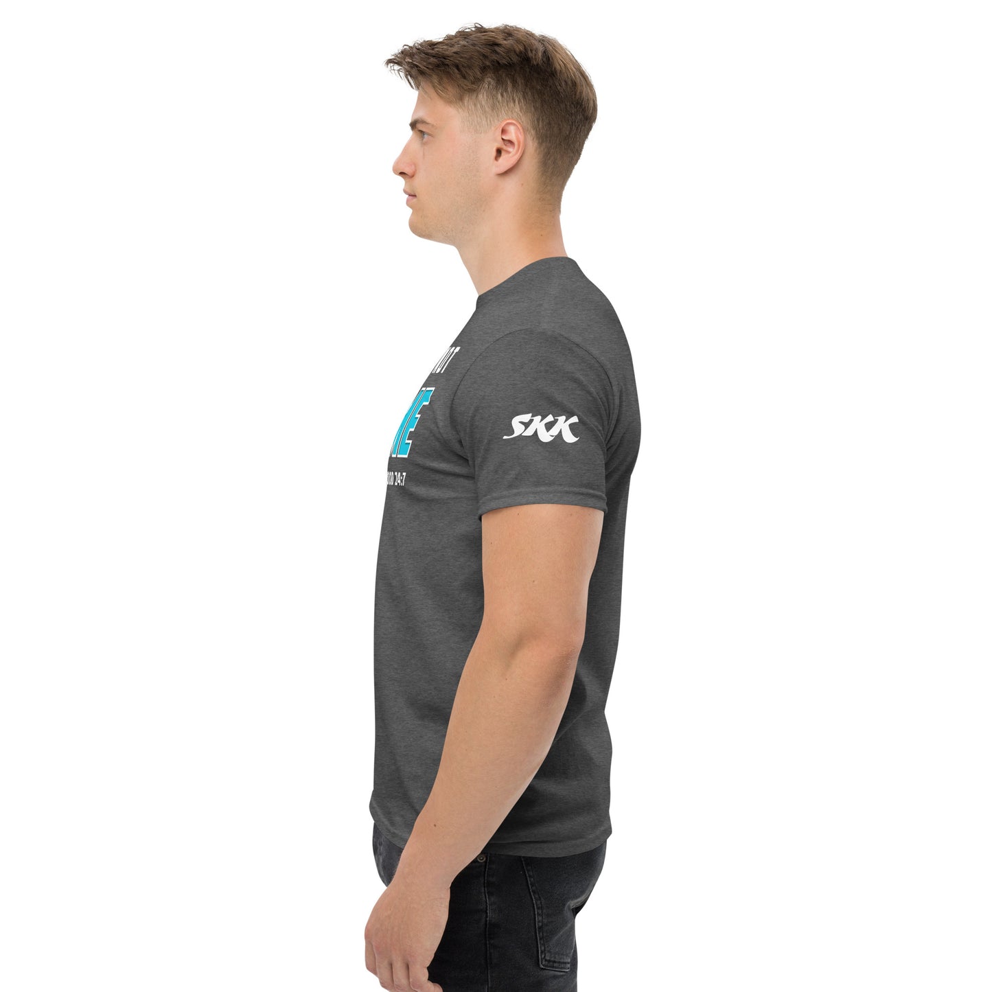 Thou shall not test me Men's classic tee