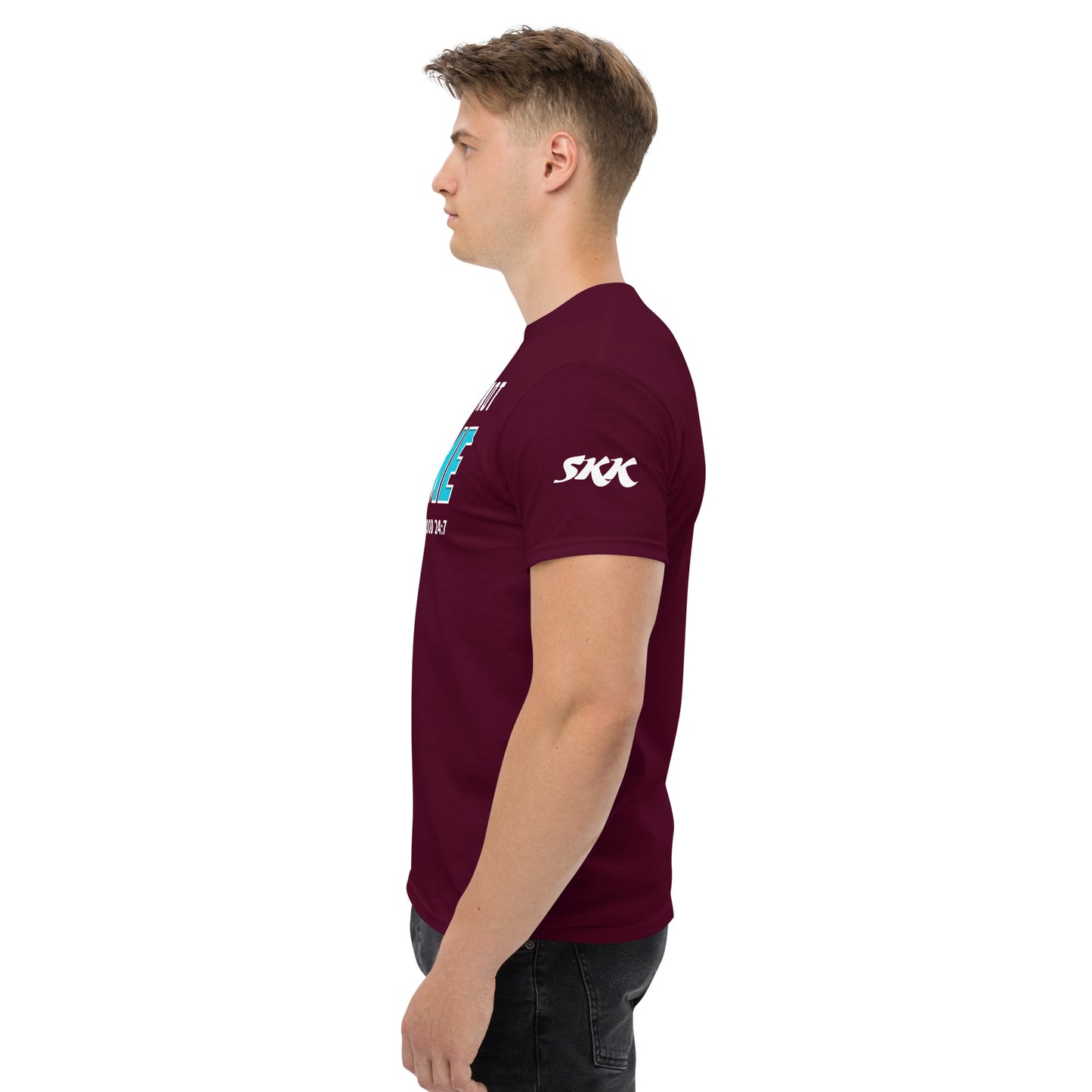 Thou shall not test me Men's classic tee