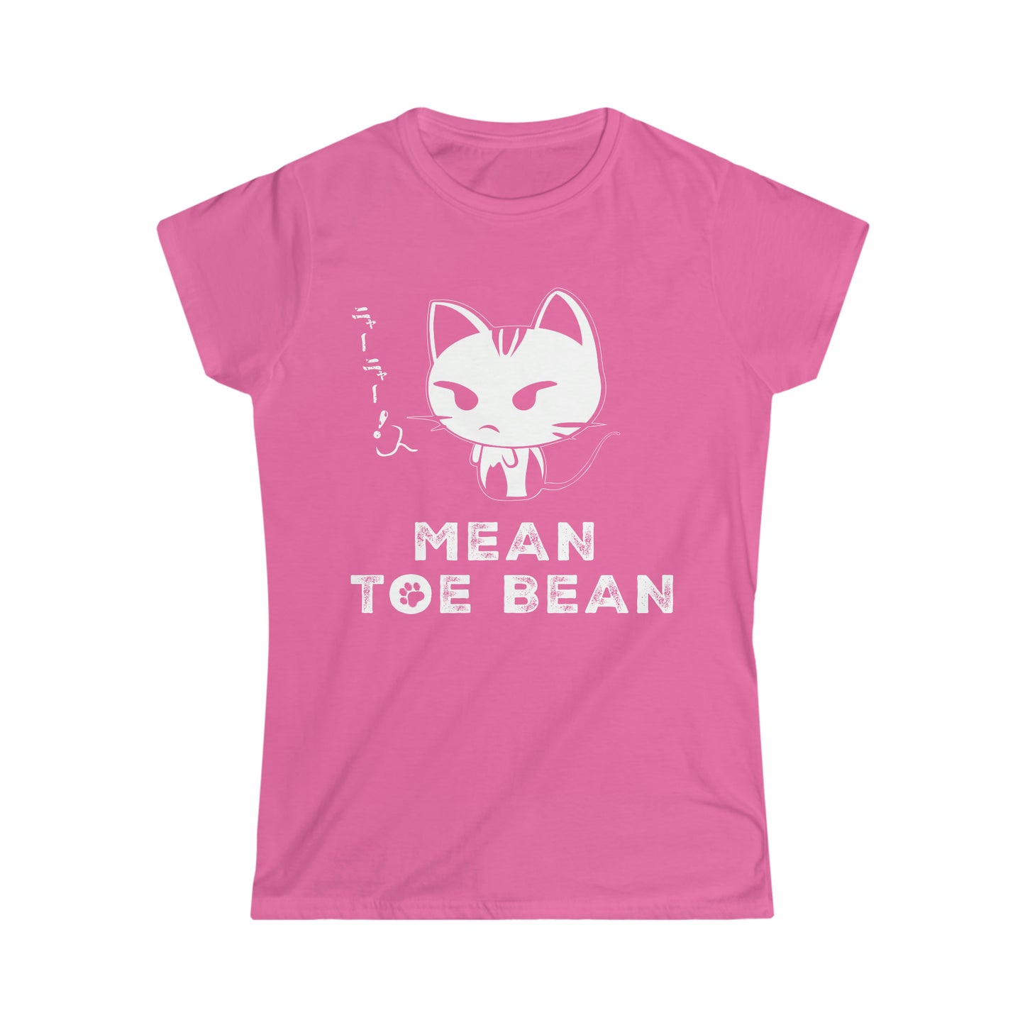 Mean toe bean original Women's Softstyle Tee