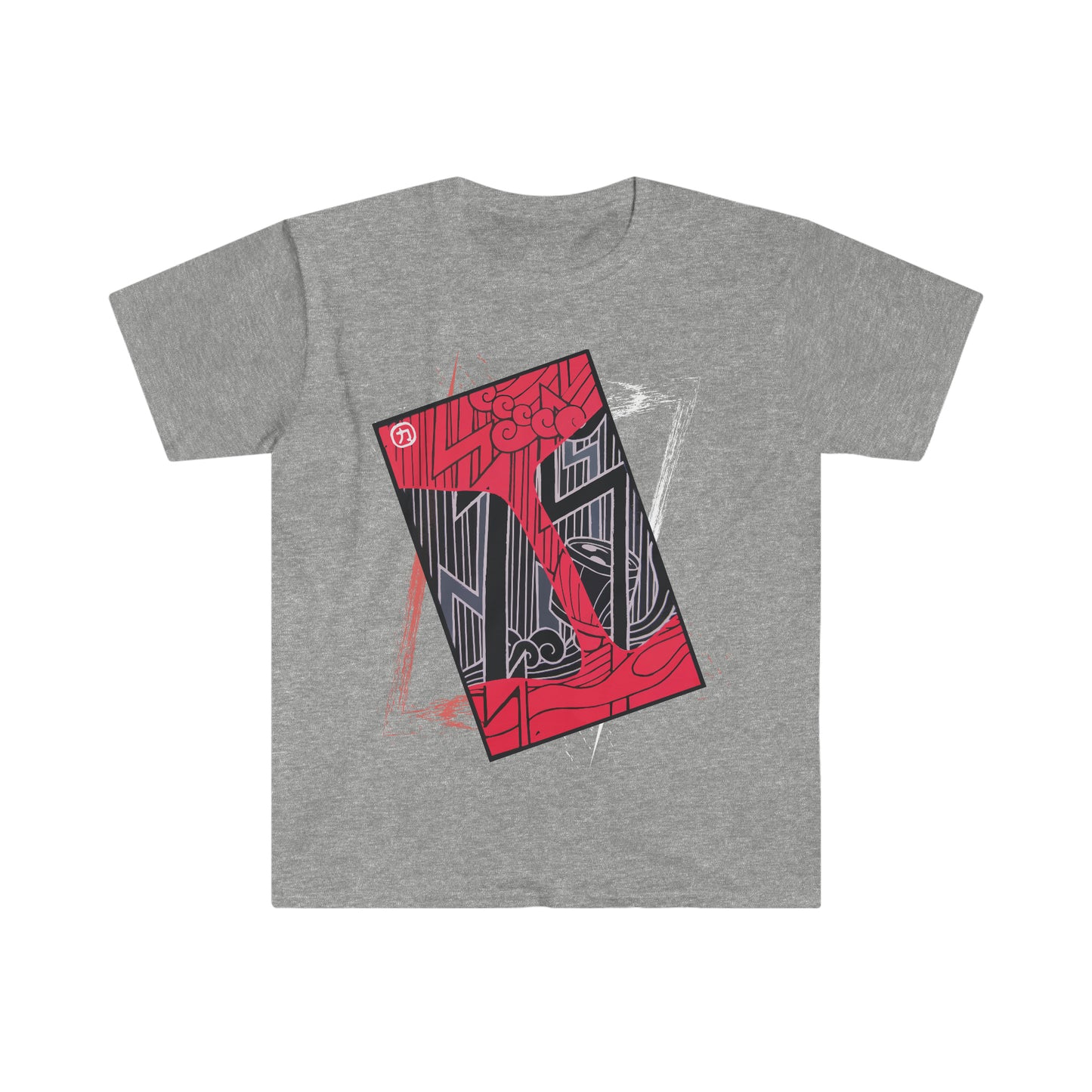 Hanafuda - Gaji/Police Unisex Softstyle T-Shirt