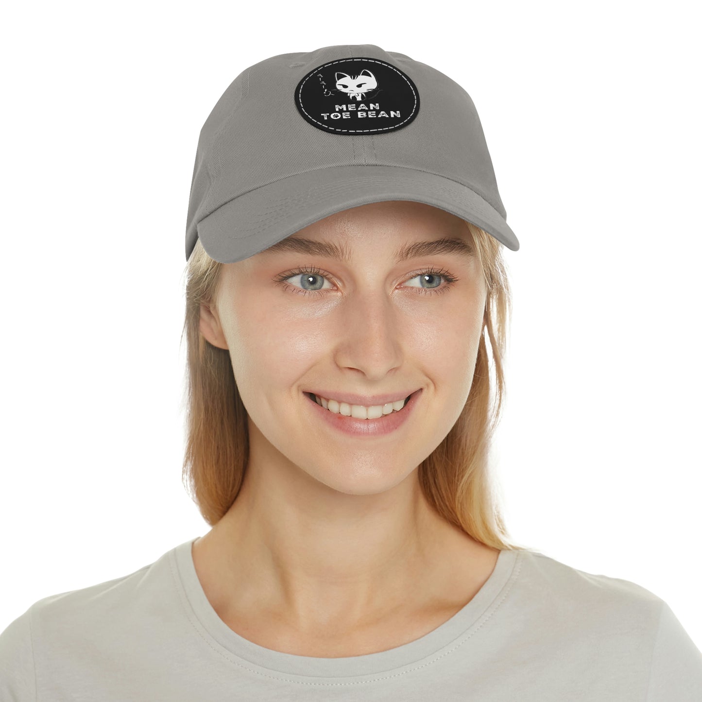 Mean Toe Bean Original Hat with Leather Patch (Round)
