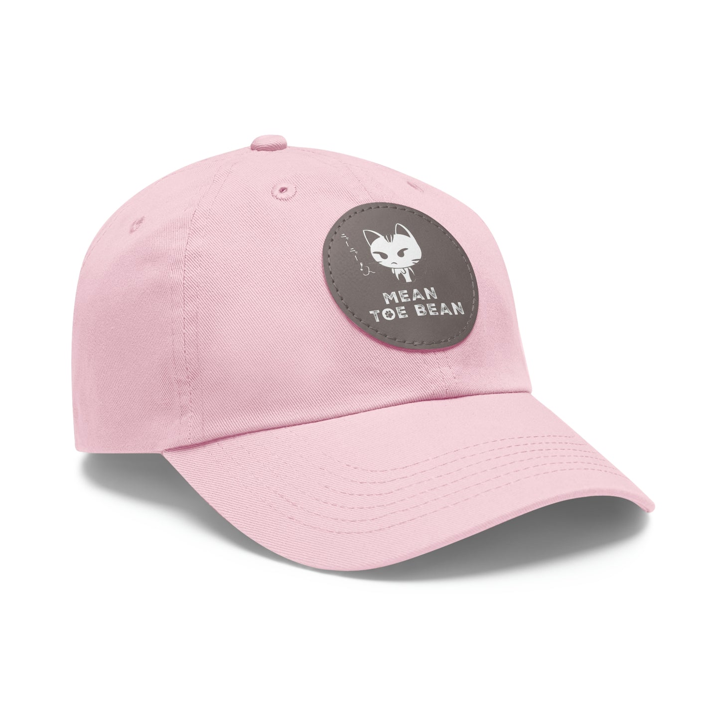Mean Toe Bean Original Hat with Leather Patch (Round)