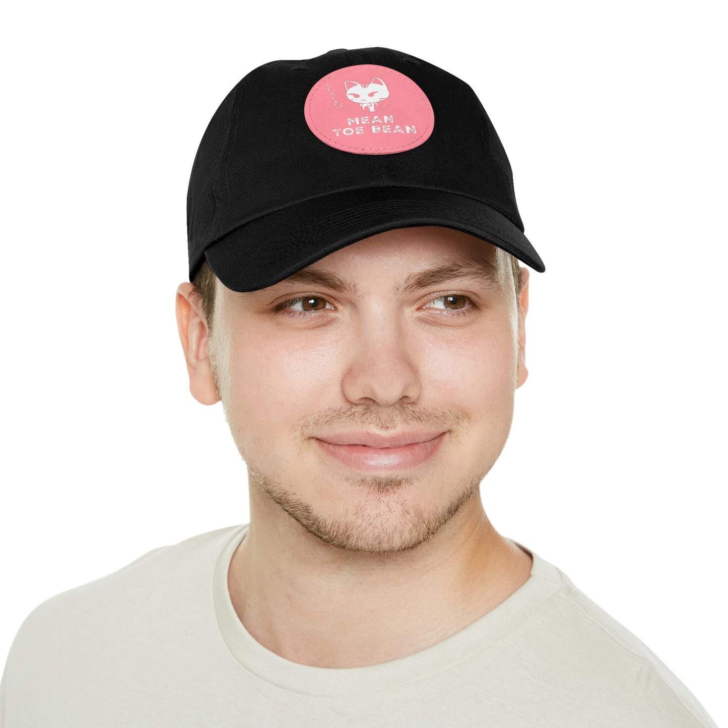 Mean Toe Bean Original Hat with Leather Patch (Round)