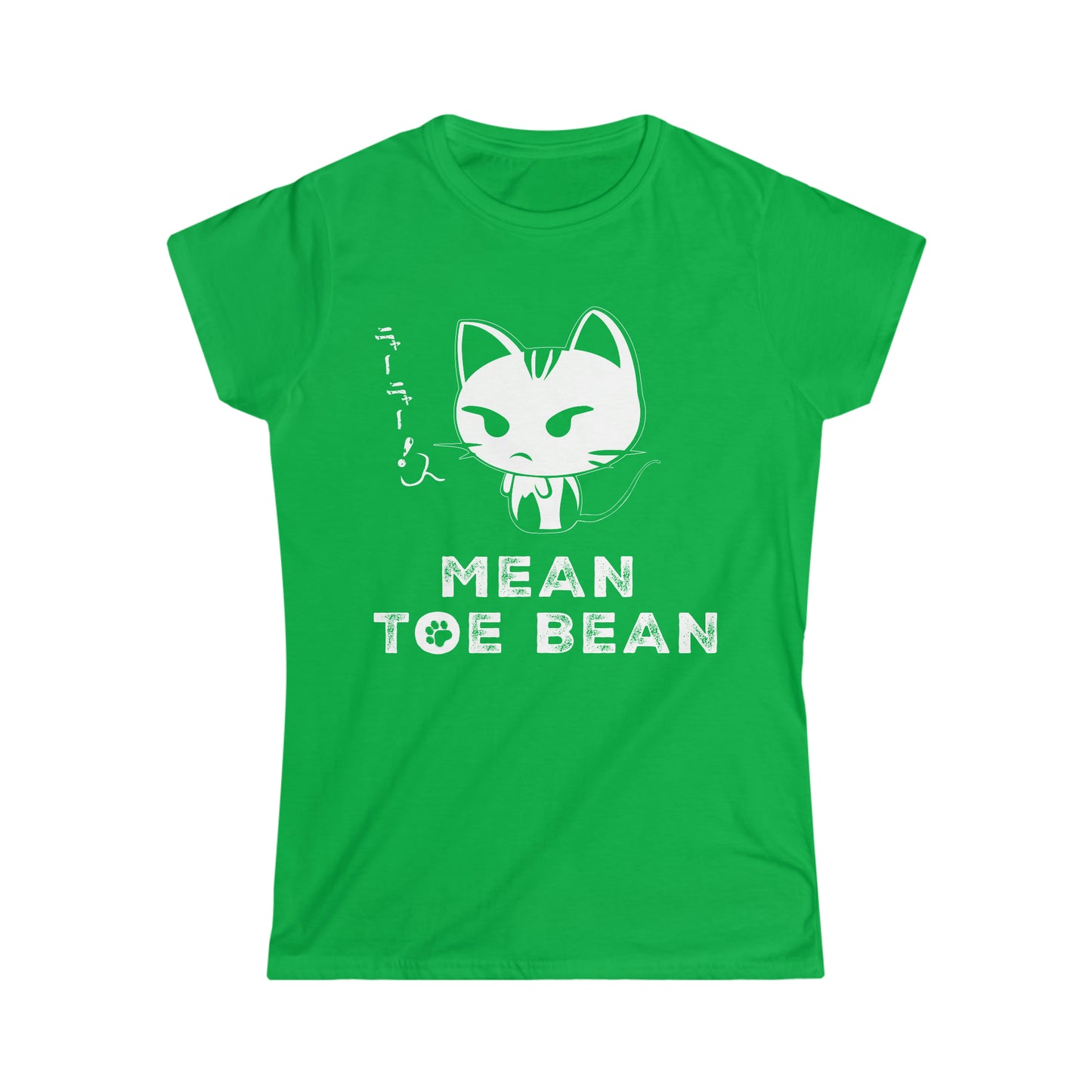 Mean toe bean original Women's Softstyle Tee
