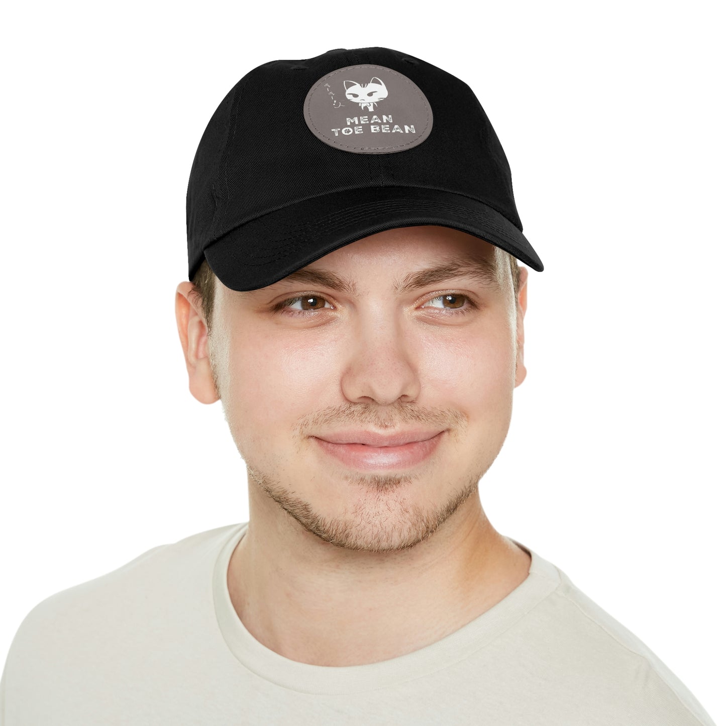 Mean Toe Bean Original Hat with Leather Patch (Round)