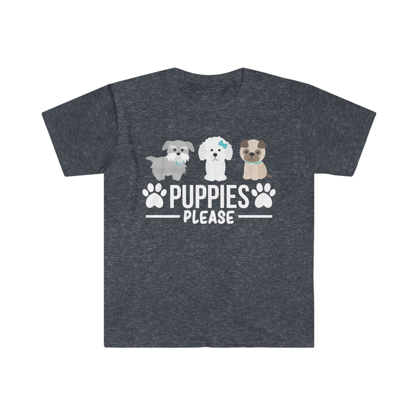 Puppies Please! Unisex Softstyle T-Shirt