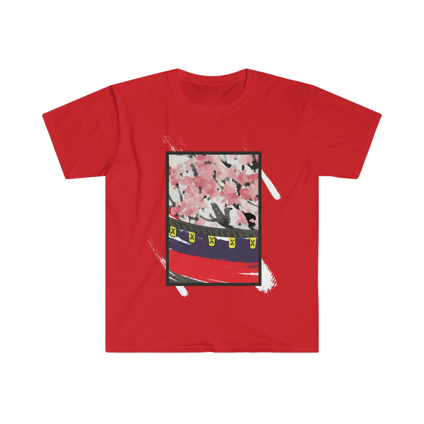 Hanafuda - Sakura Unisex Softstyle T-Shirt