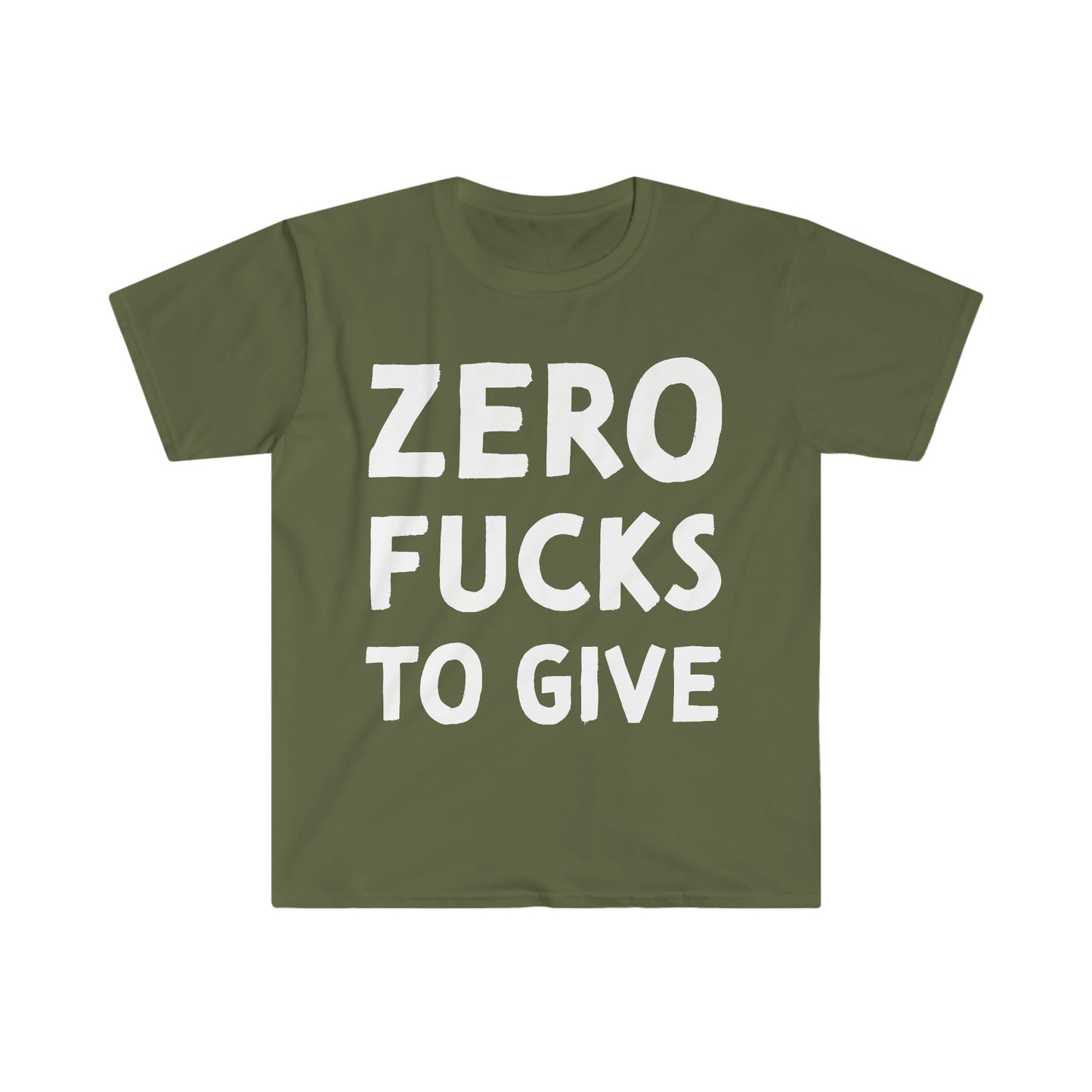 Zero to Give - Explicit Unisex Softstyle T-Shirt
