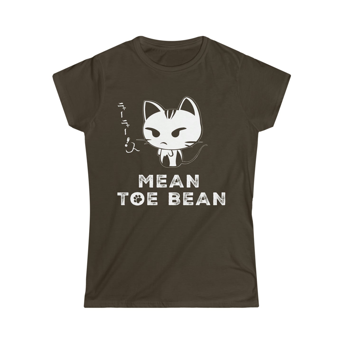 Mean toe bean original Women's Softstyle Tee