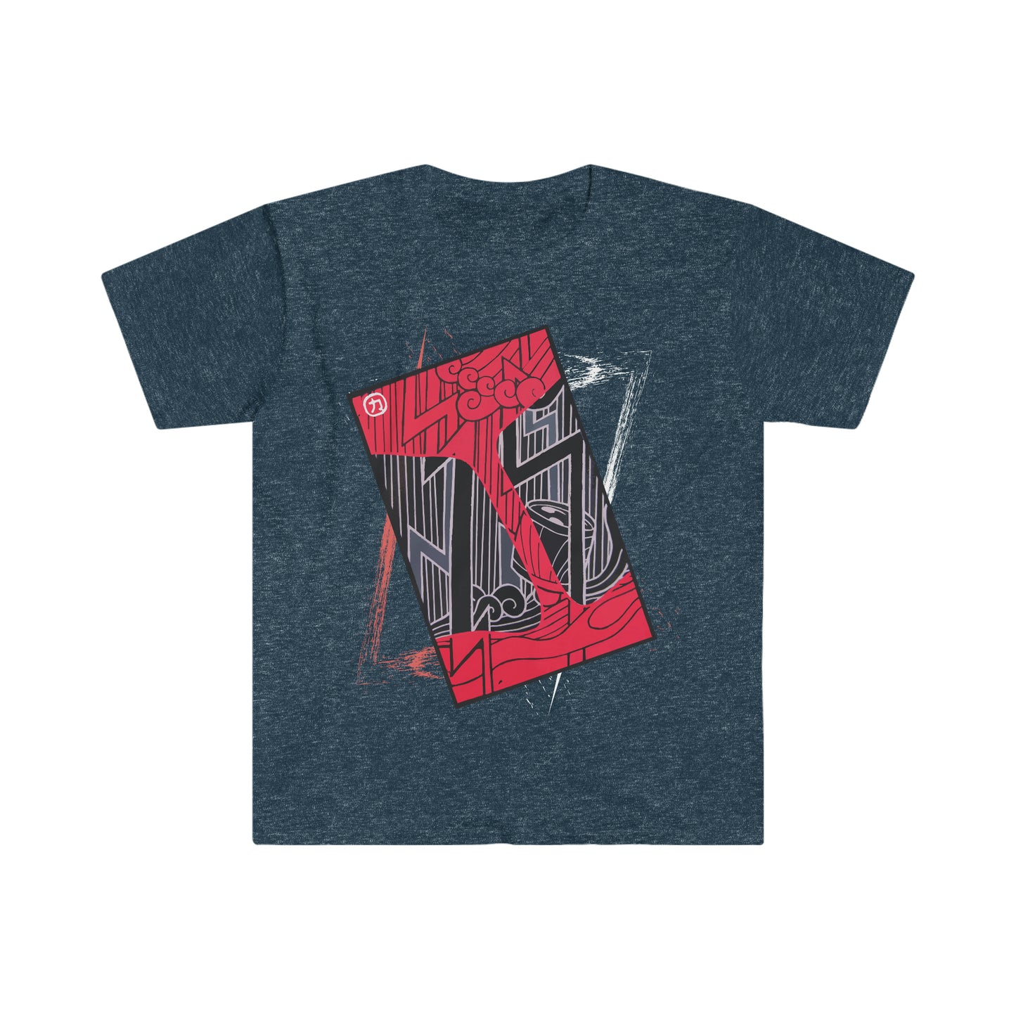 Hanafuda - Gaji/Police Unisex Softstyle T-Shirt