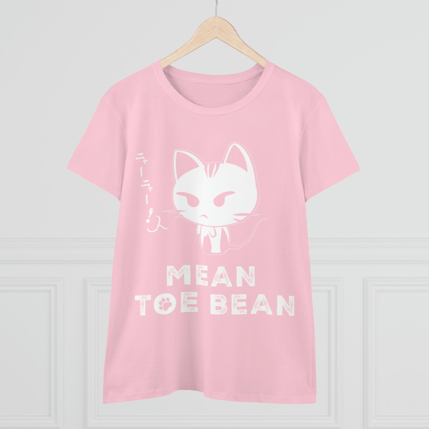 Mean Toe Bean Original Women's Midweight Cotton Tee