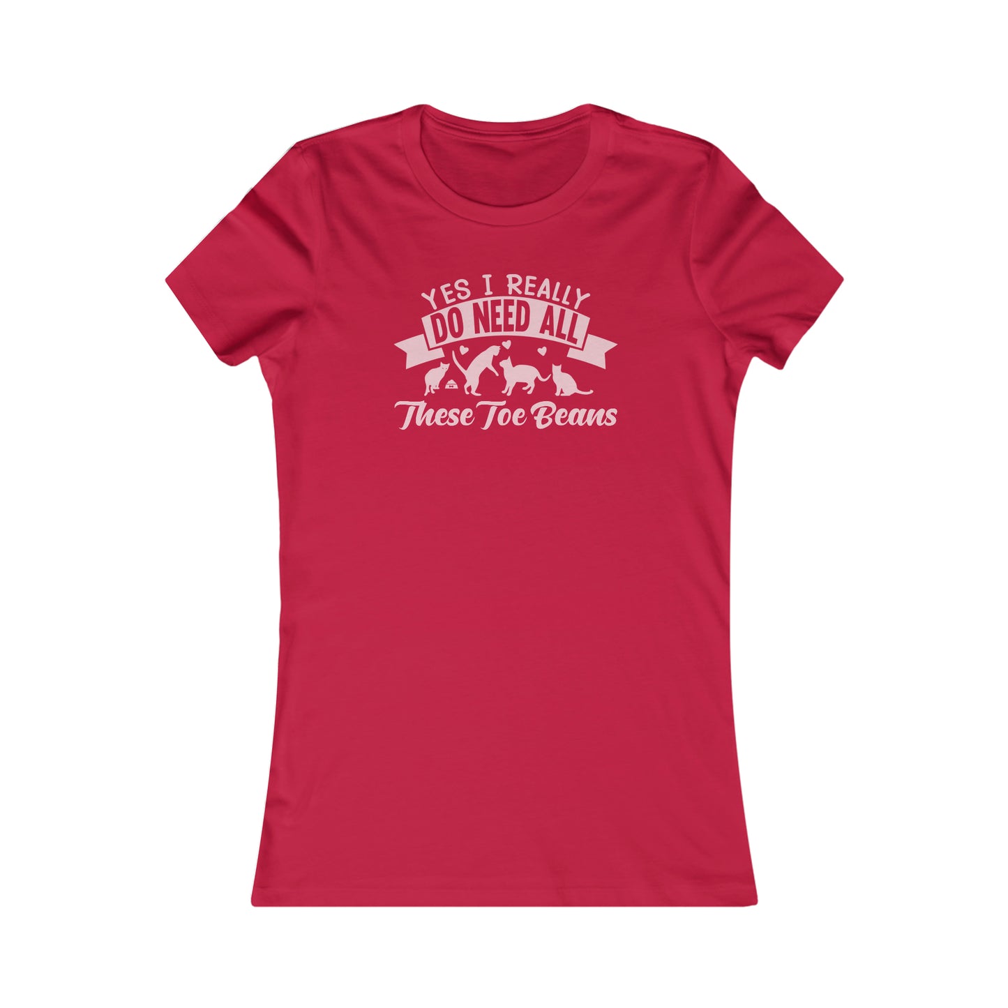 I need all these Toe Beans Women's Favorite Tee