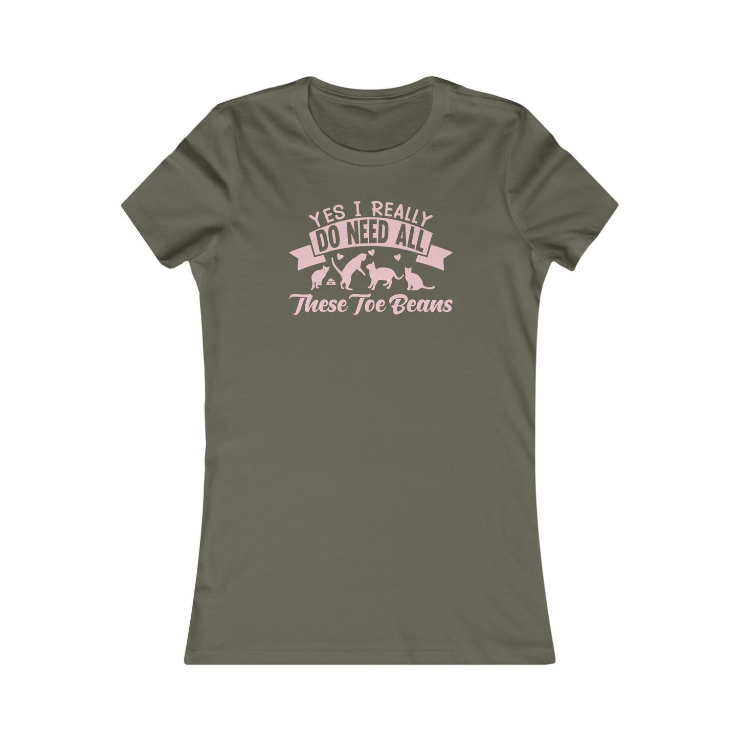 I need all these Toe Beans Women's Favorite Tee