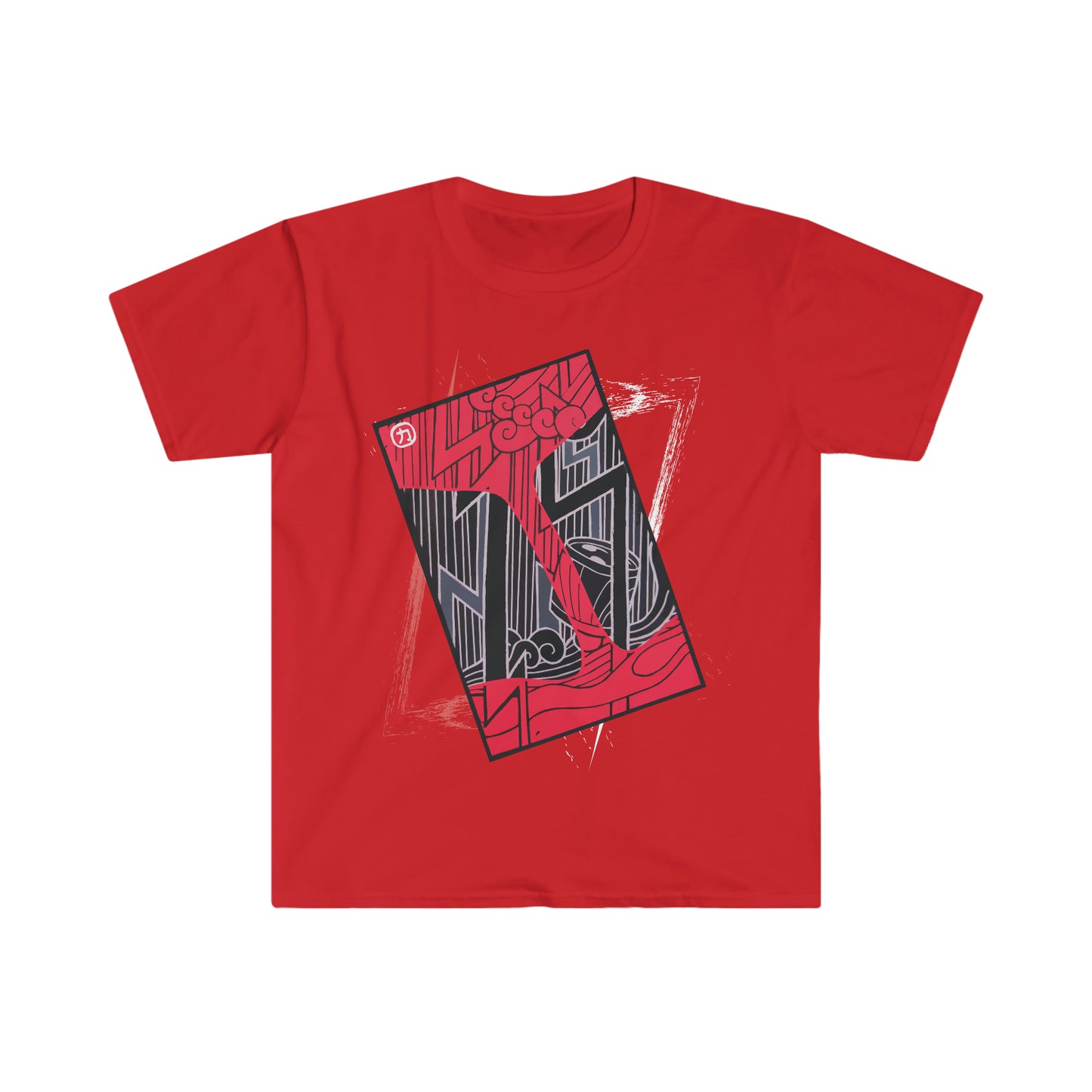 Hanafuda - Gaji/Police Unisex Softstyle T-Shirt