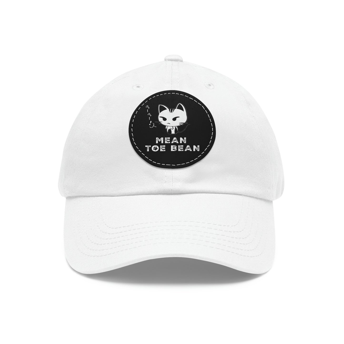 Mean Toe Bean Original Hat with Leather Patch (Round)
