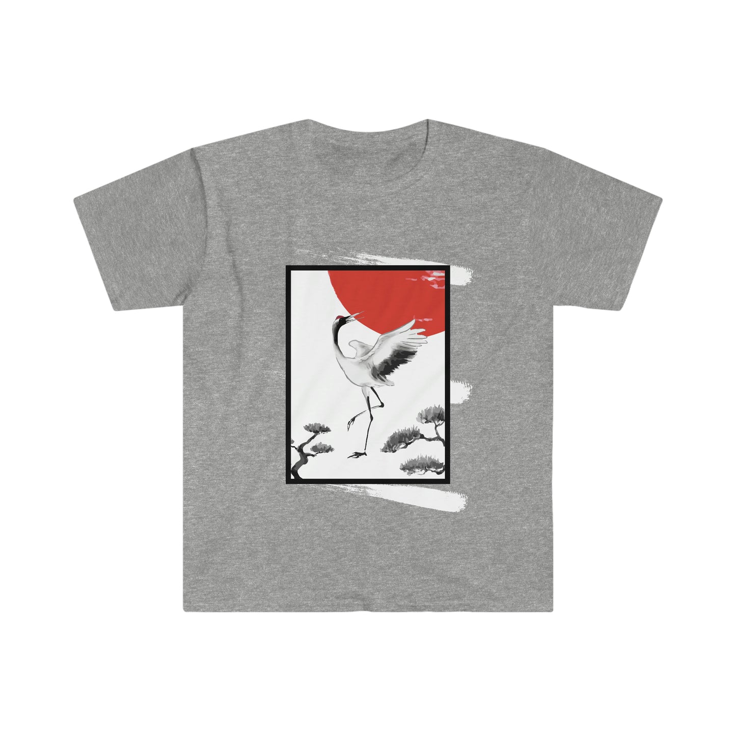 Hanafuda - Matsu Unisex Softstyle T-Shirt