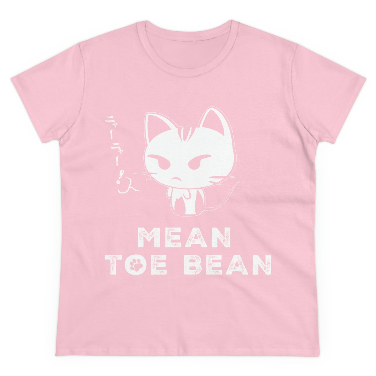 Mean Toe Bean Original Women's Midweight Cotton Tee