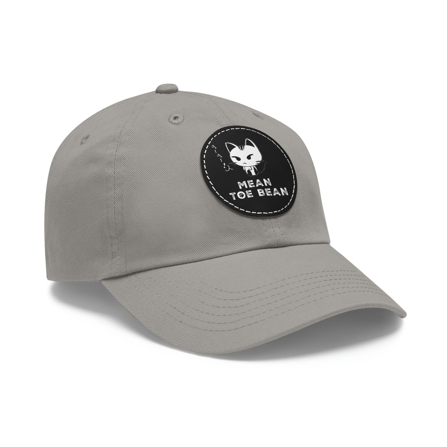 Mean Toe Bean Original Hat with Leather Patch (Round)