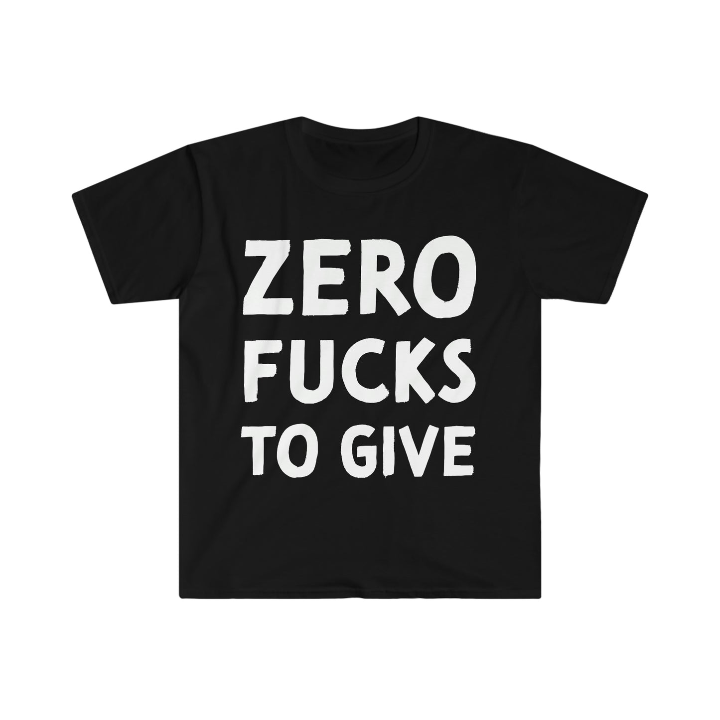 Zero to Give - Explicit Unisex Softstyle T-Shirt
