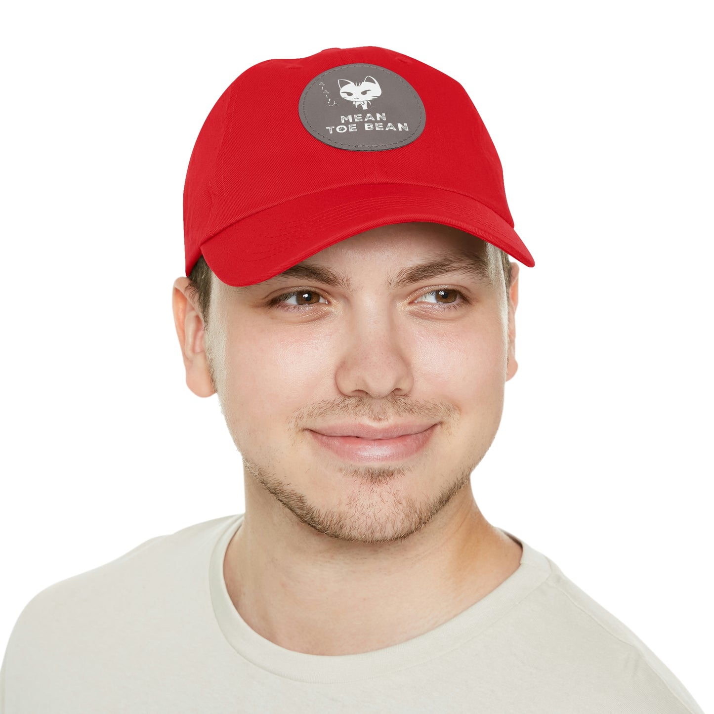 Mean Toe Bean Original Hat with Leather Patch (Round)