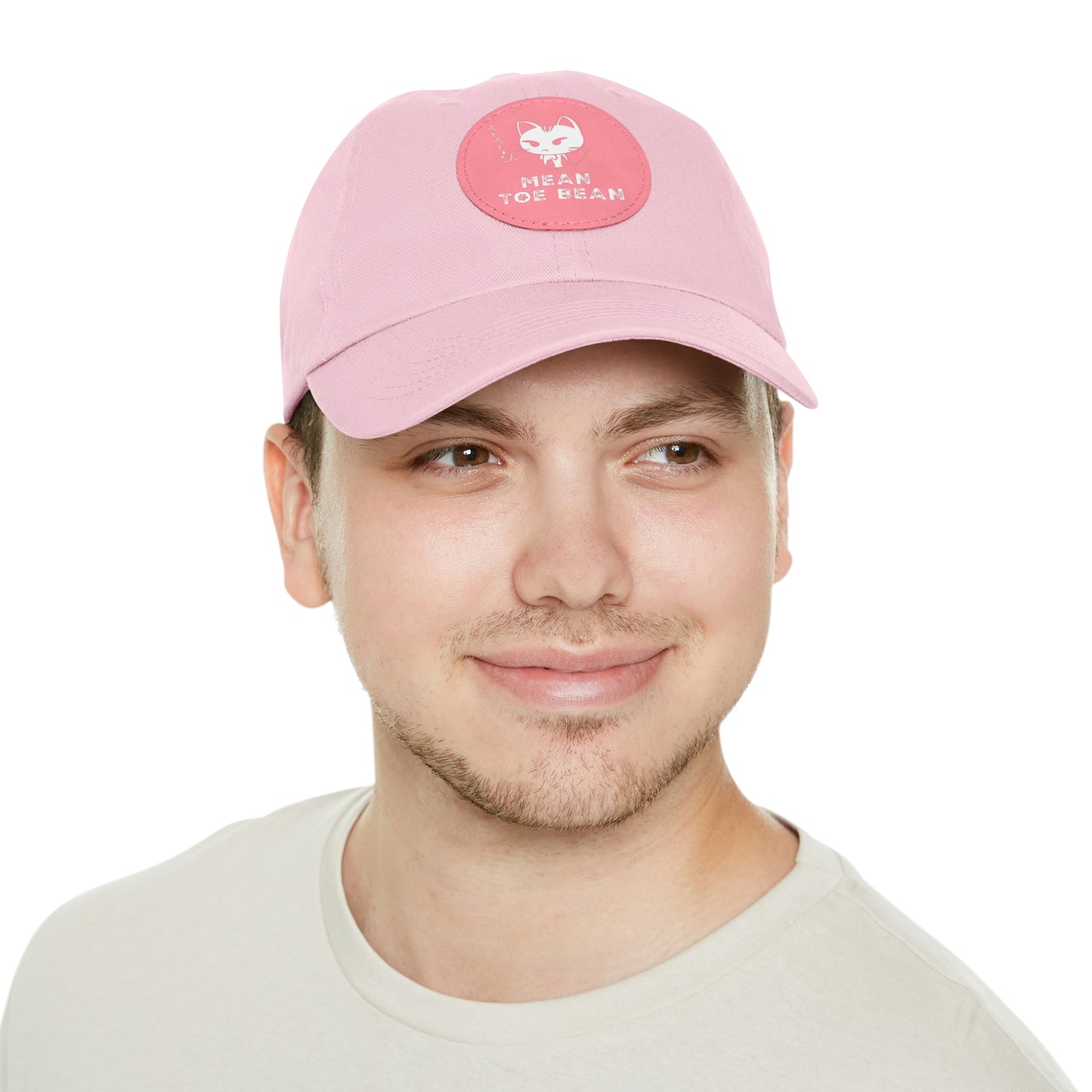 Mean Toe Bean Original Hat with Leather Patch (Round)