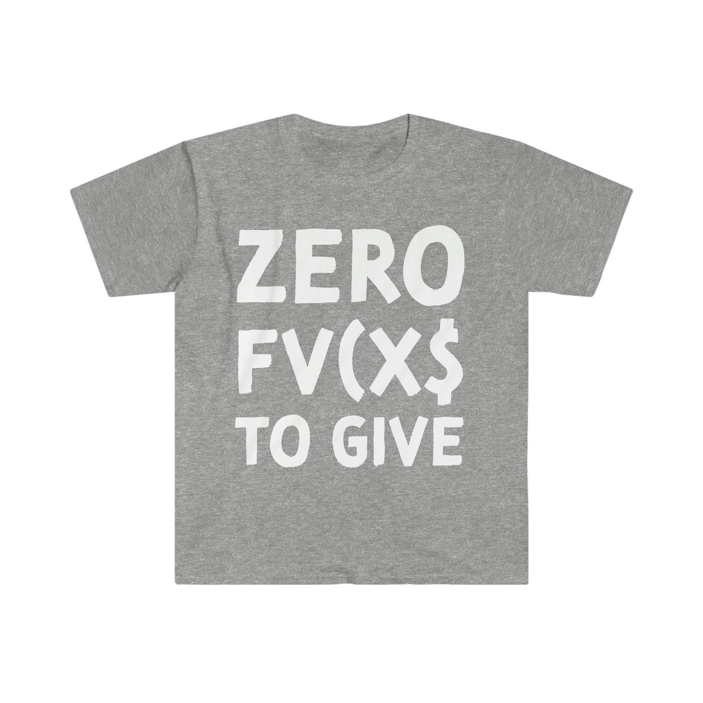 ZERO TO GIVE - RADIO EDIT Unisex Softstyle T-Shirt