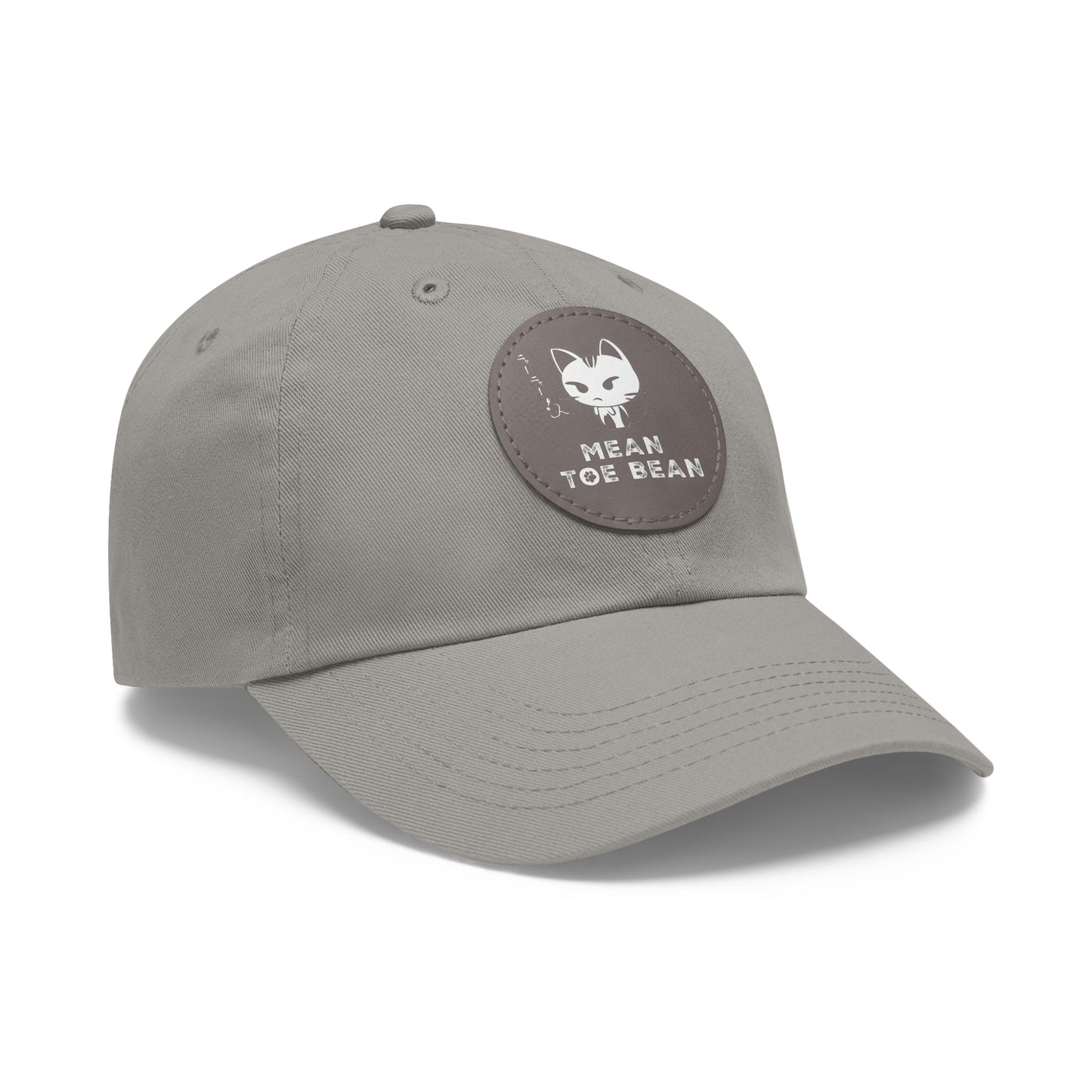 Mean Toe Bean Original Hat with Leather Patch (Round)